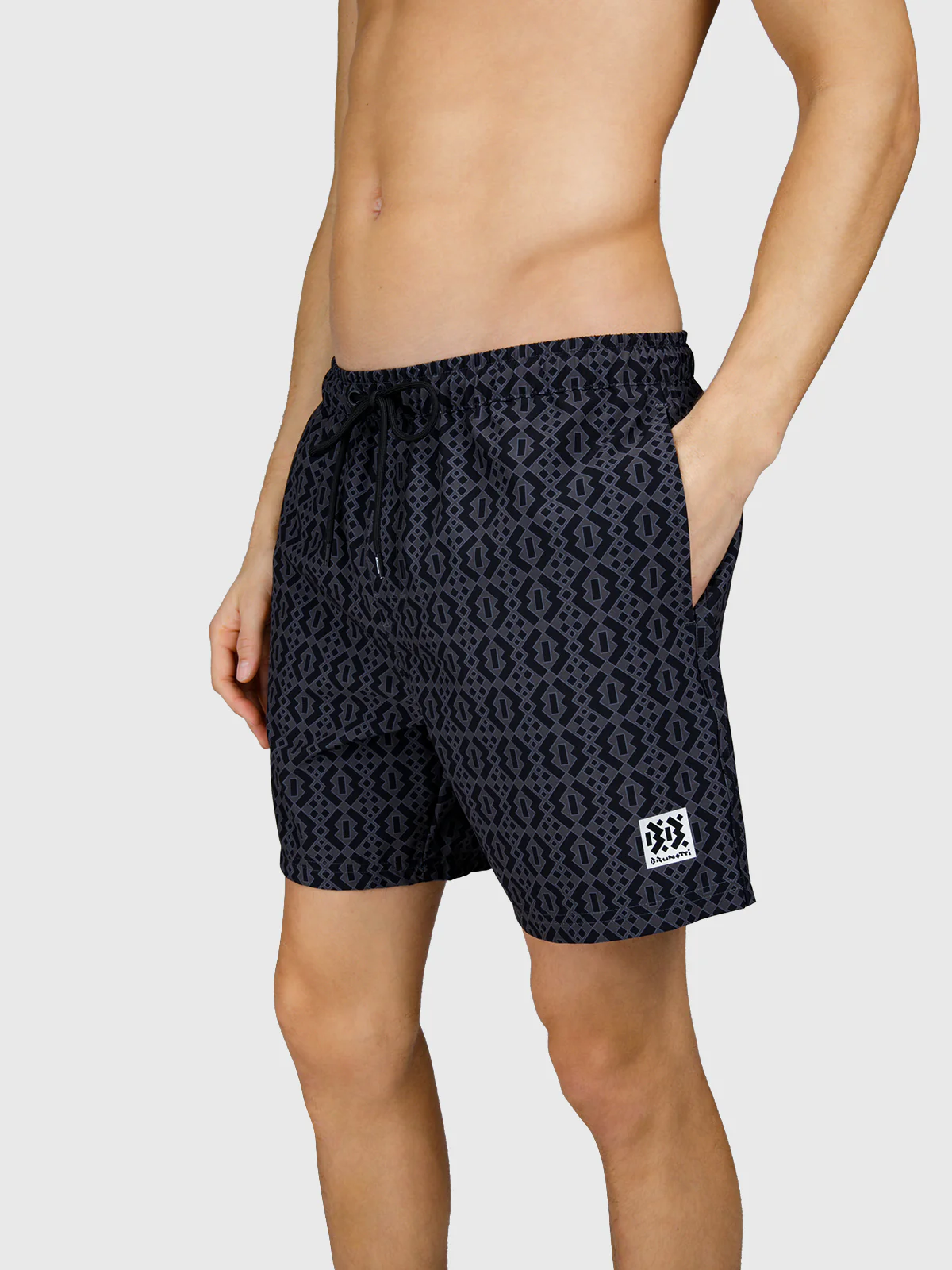 High-95 Men Swim Shorts | Pirate Black - Image 6
