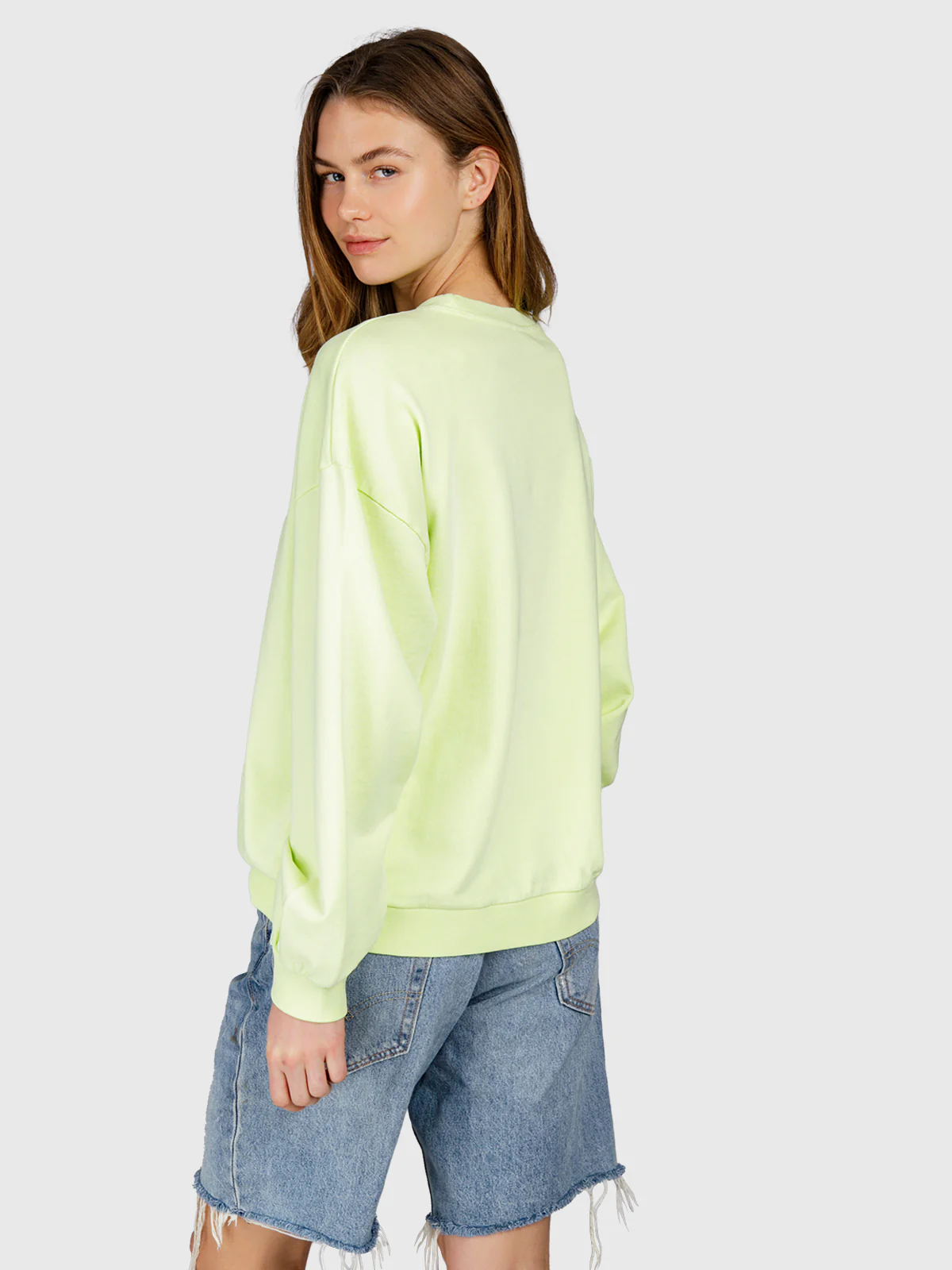 High-95 Women Sweater | Daiquiri Green - Image 2