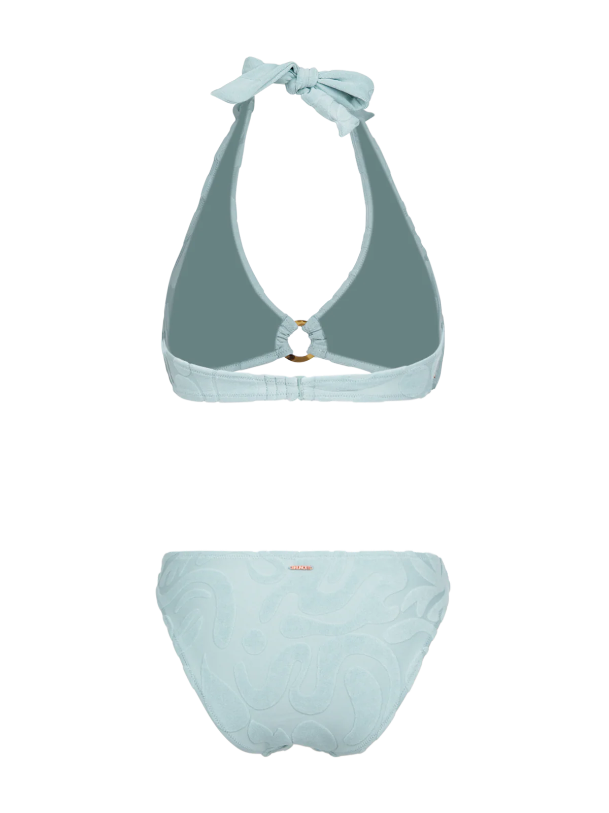 Hollymai-Jacquard Women Bikini | Aqua Grey - Image 8