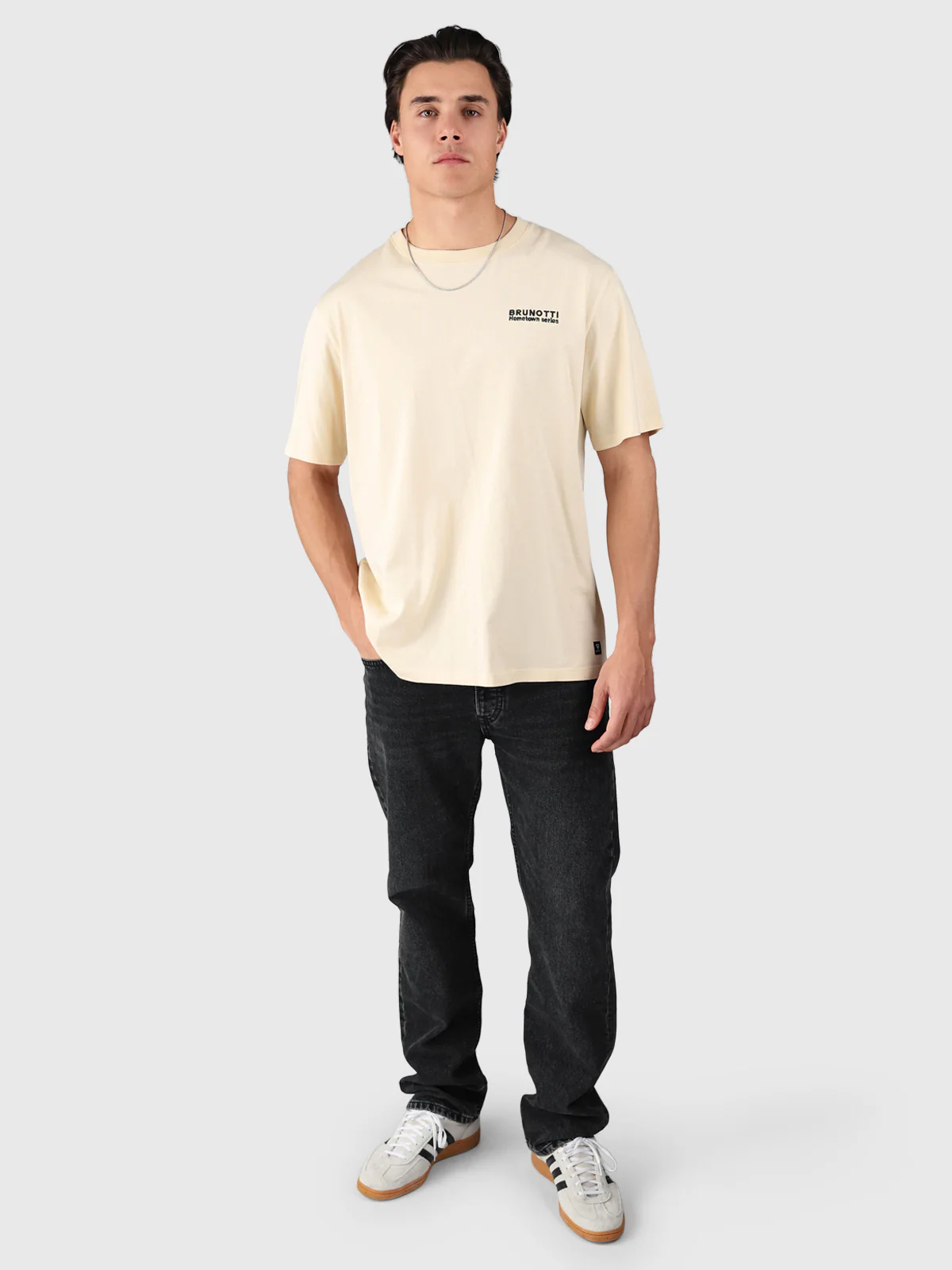 Homeseries-Scheveningen Men T-shirt | Canvas - Image 5