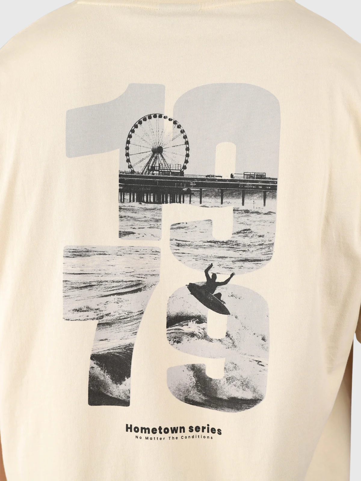 Homeseries-Scheveningen Men T-shirt | Canvas - Image 7