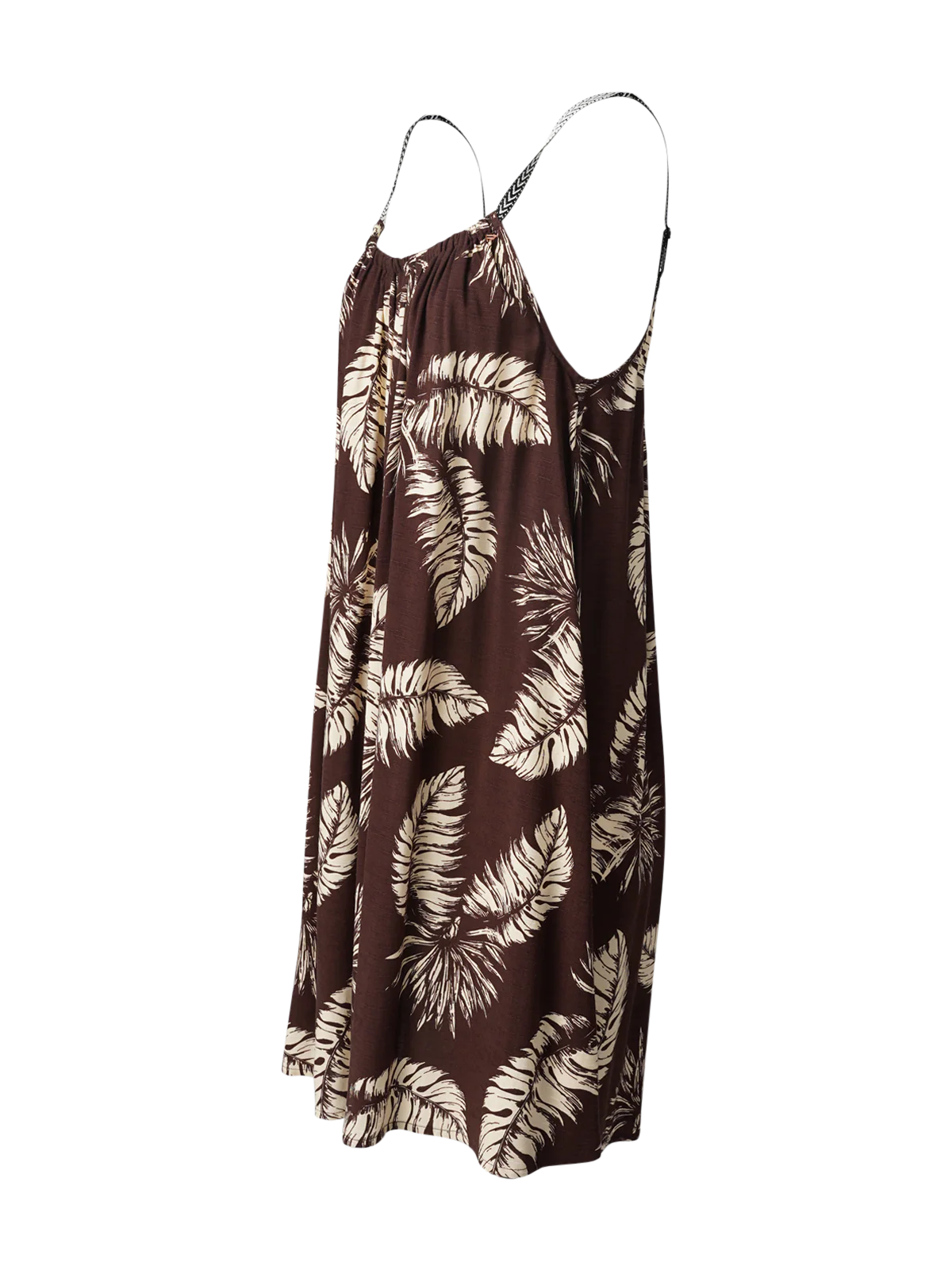 Isla-Palm Women Dress | Brown - Image 7