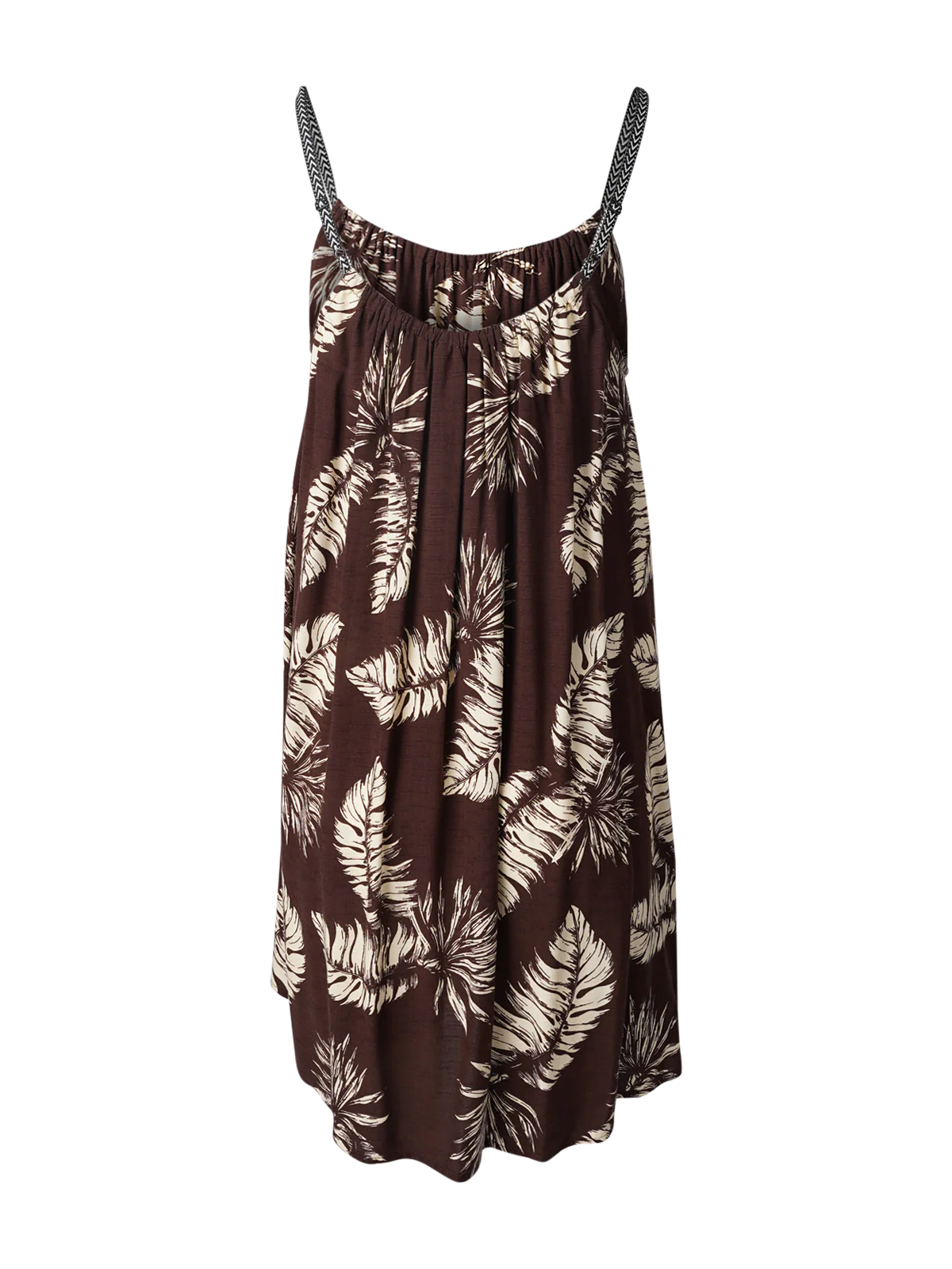 Isla-Palm Women Dress | Brown - Image 8