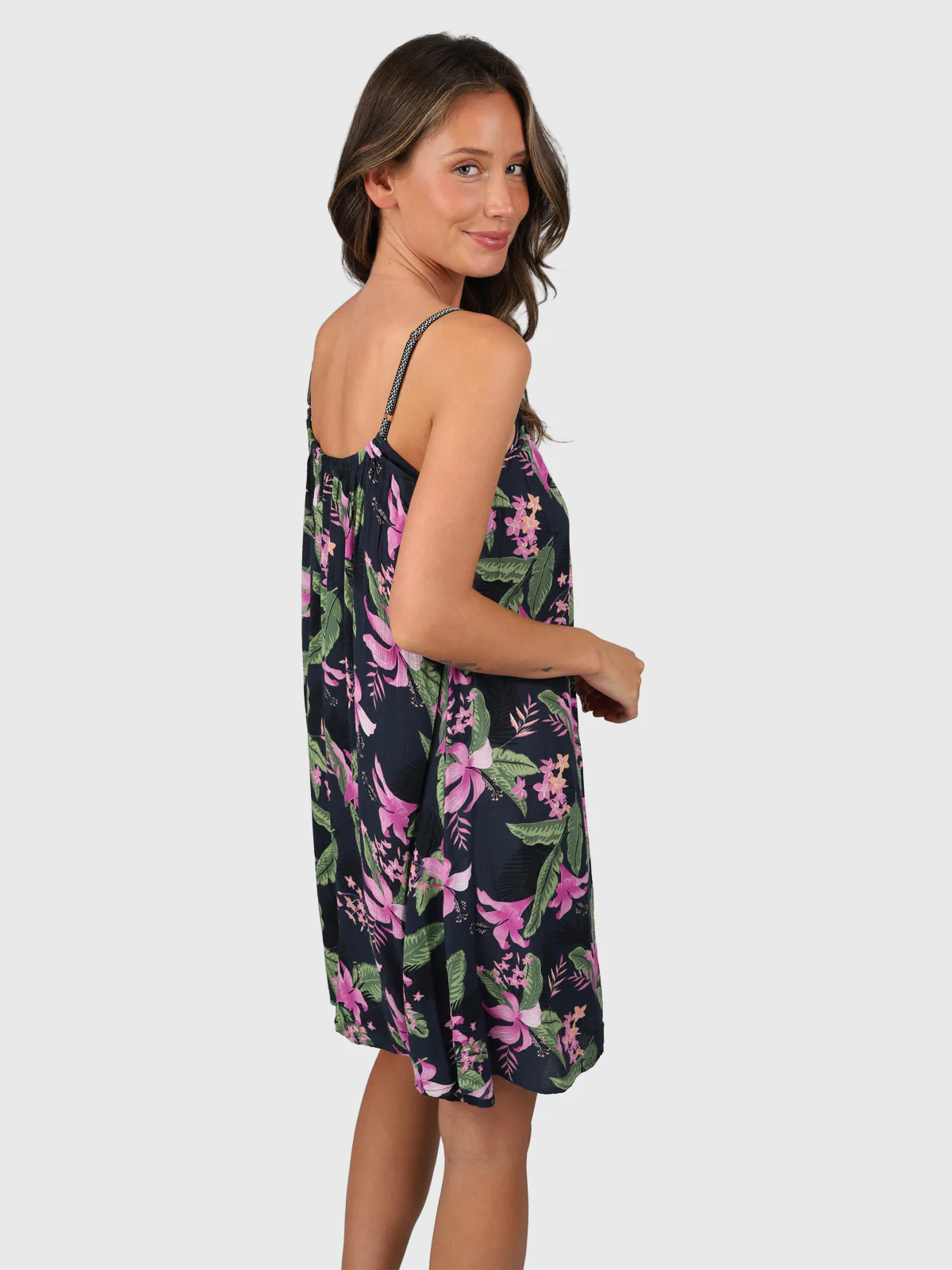 Isla-Tropicana Women Dress | Indigo Blue - Image 3