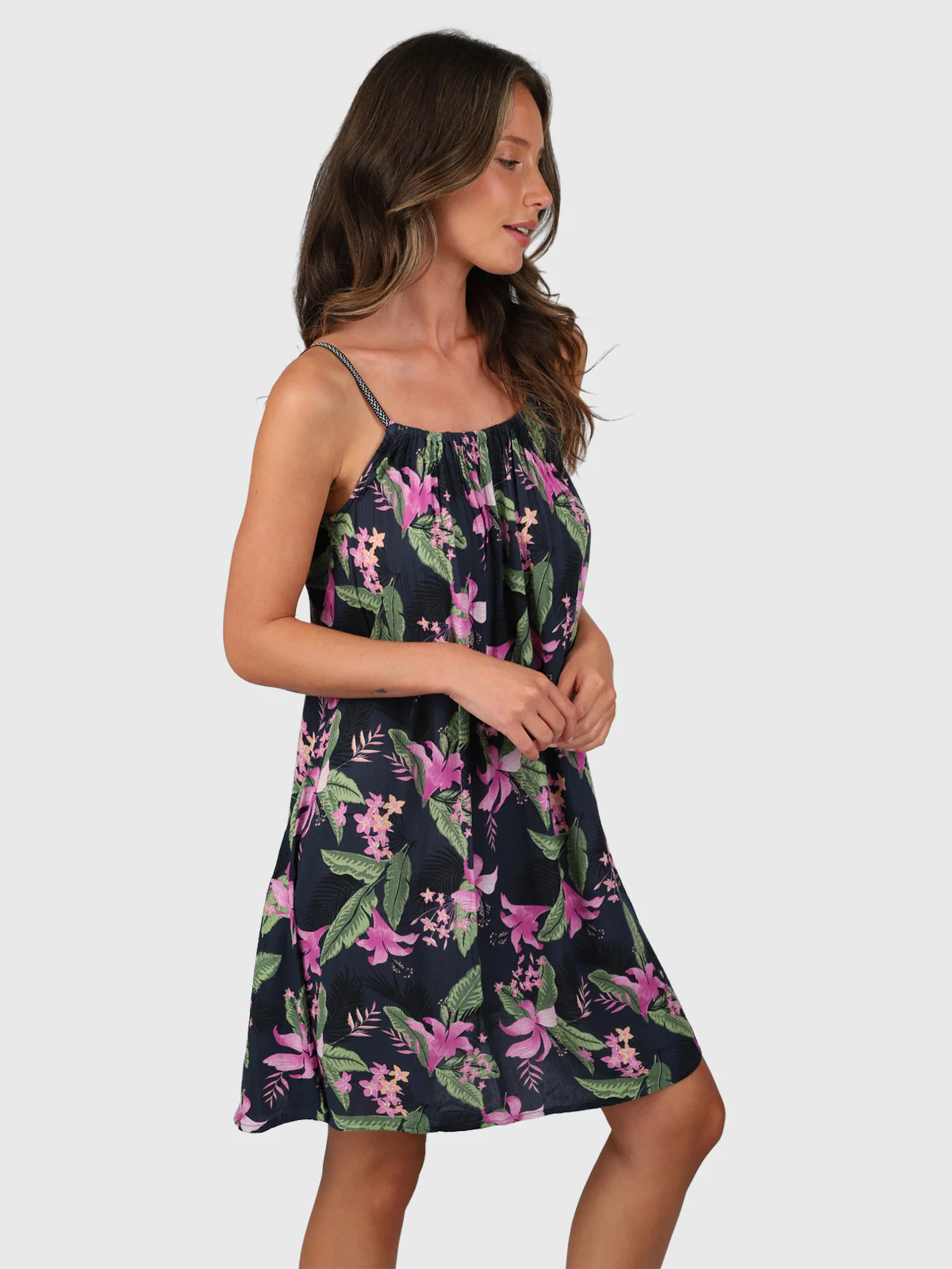 Isla-Tropicana Women Dress | Indigo Blue - Image 4
