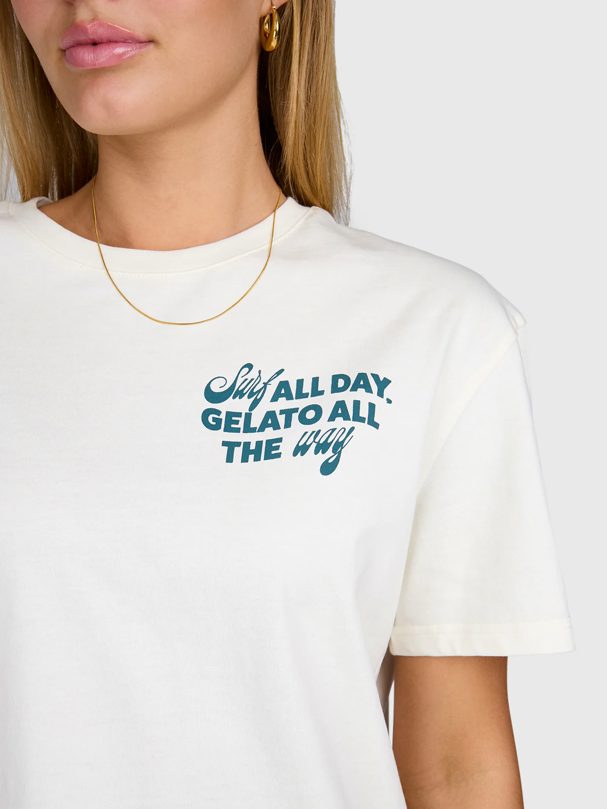 Ittalo Women T-shirt | Snow - Image 10