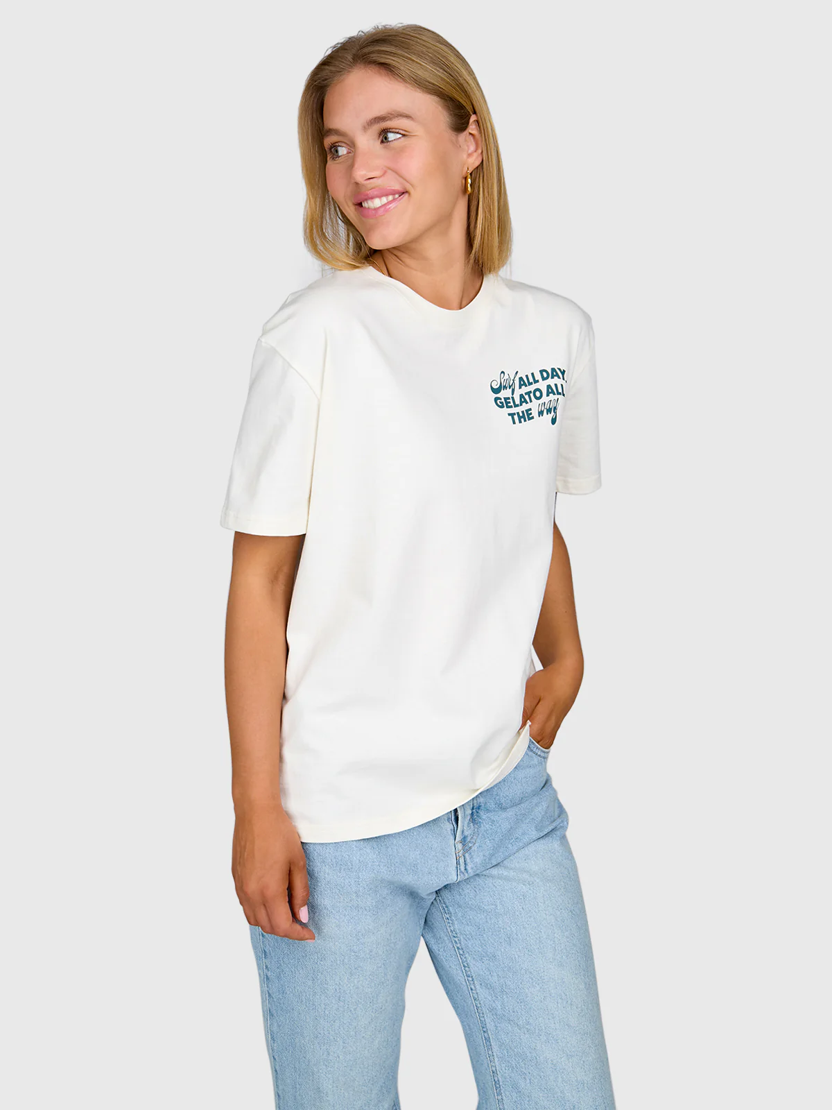 Ittalo Women T-shirt | Snow - Image 3