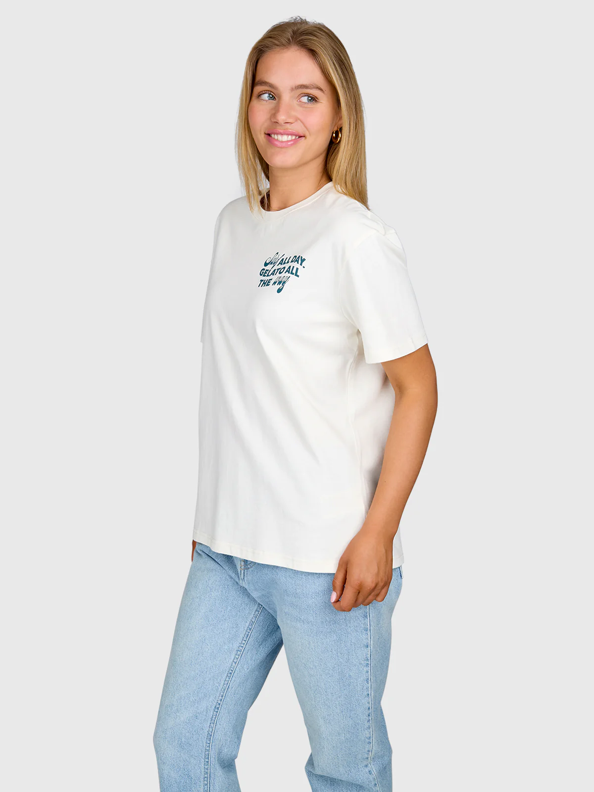 Ittalo Women T-shirt | Snow - Image 4