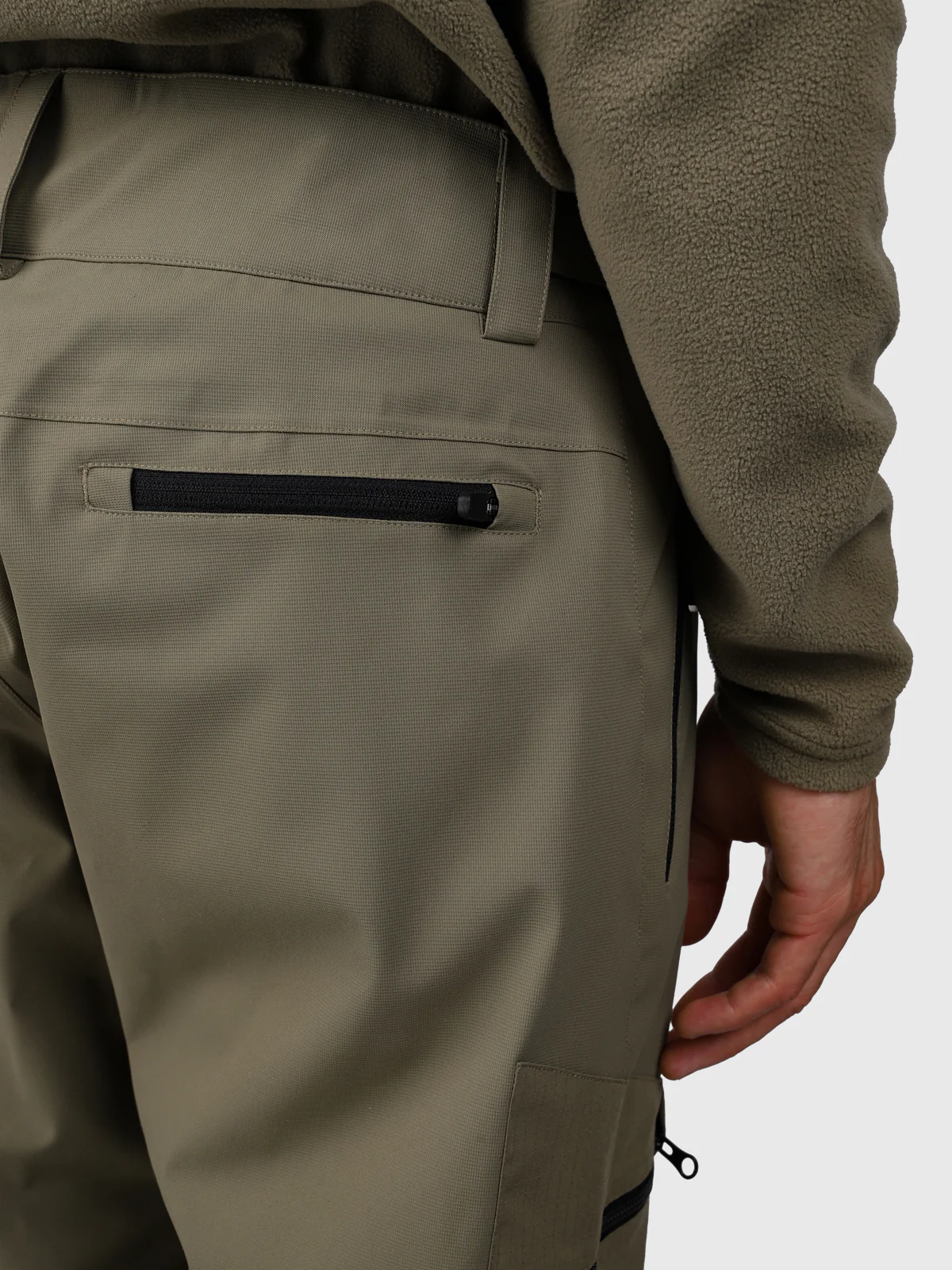Jamiros Men Snow Pants | Dusky Green - Image 11