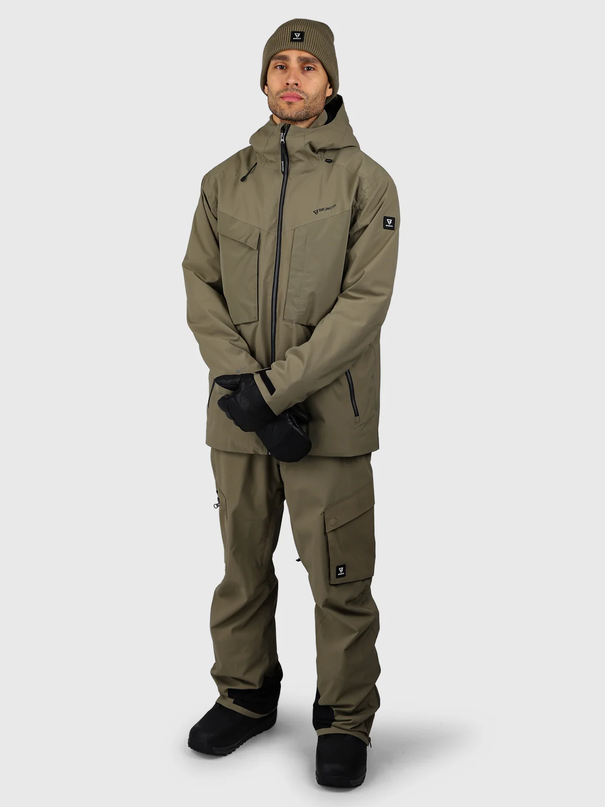 Jamiros Men Snow Pants | Dusky Green - Image 2