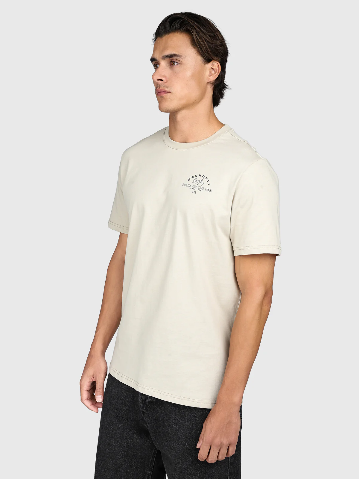 Janusai Men T-shirt | Feather Grey - Image 4