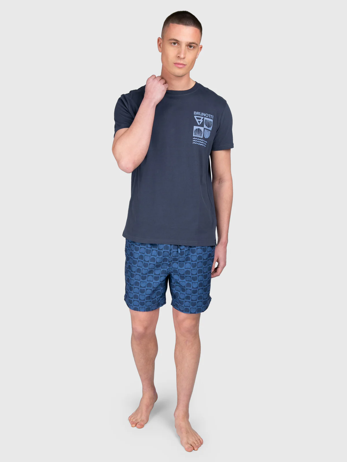 Jelledee Men T-shirt | Indigo Blue - Image 5