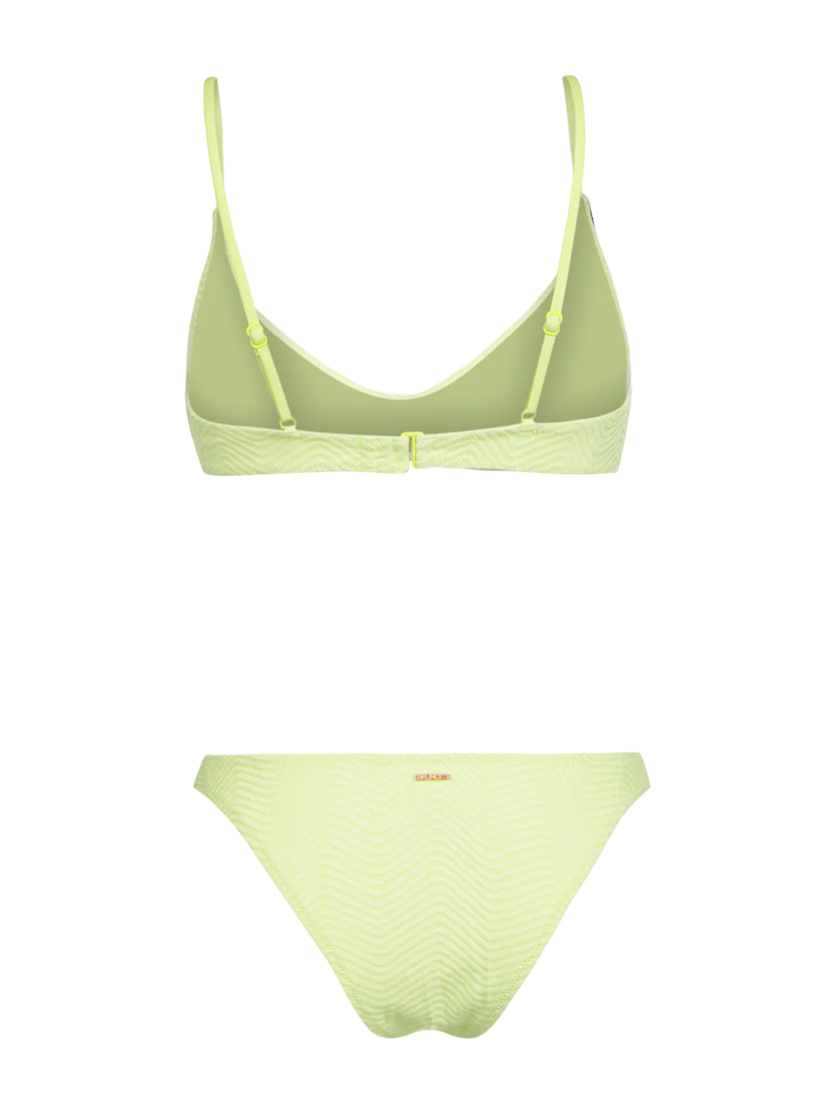 Jezzlee-Chevron Women Bikini | Daiquiri Green - Image 8