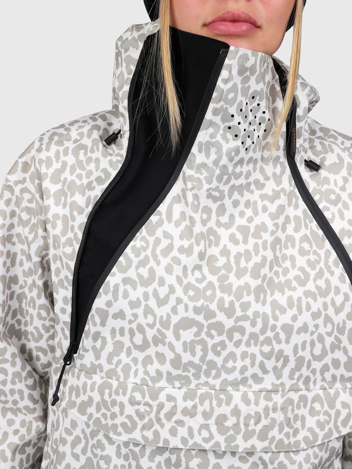 Joicya-Print Women Snow Jacket | Leopard Snow - Image 13