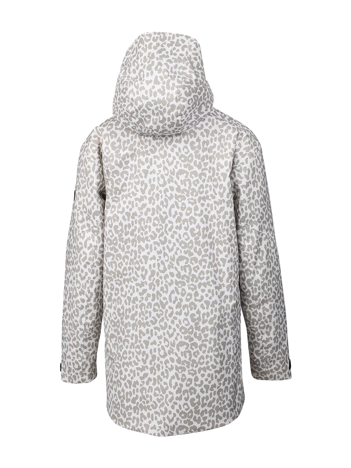 Joicya-Print Women Snow Jacket | Leopard Snow - Image 9