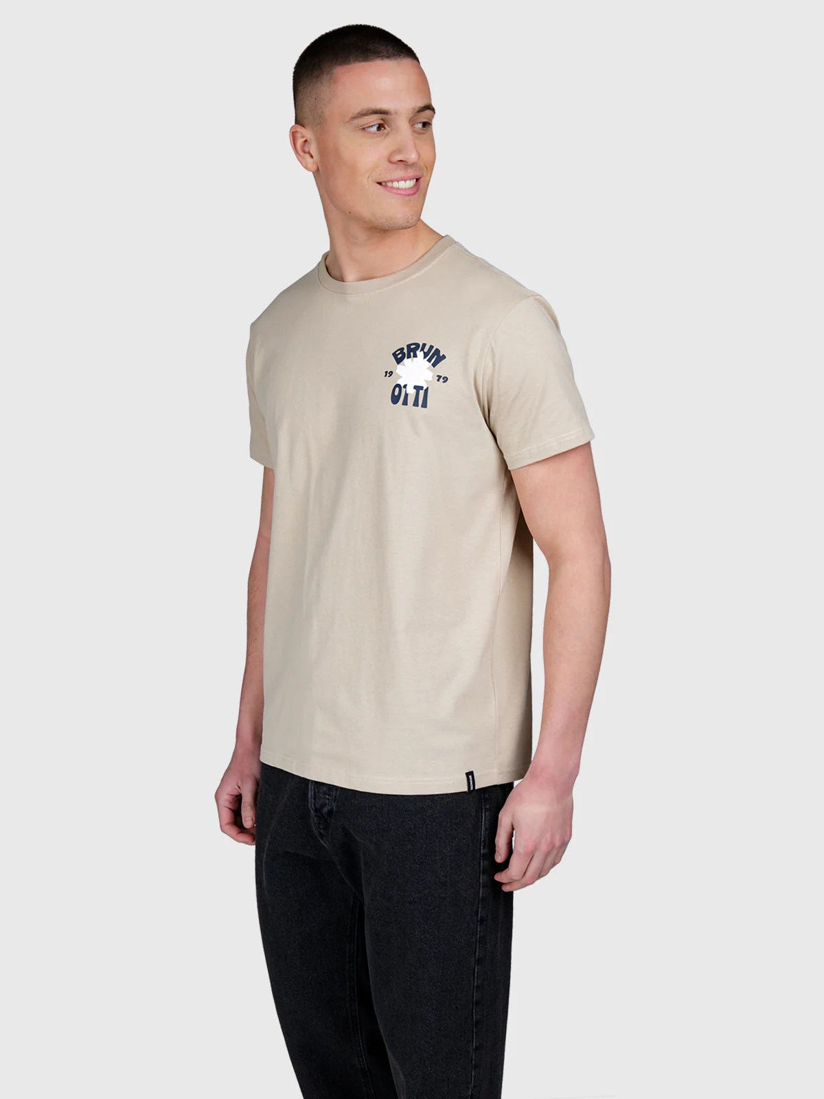 Jondee Men T-shirt | Feather Grey - Image 3