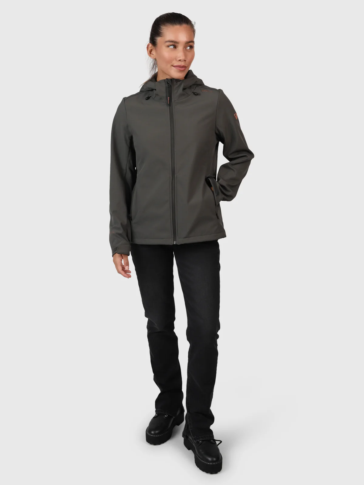 Joos Women Softshell Jacket | Green - Image 5