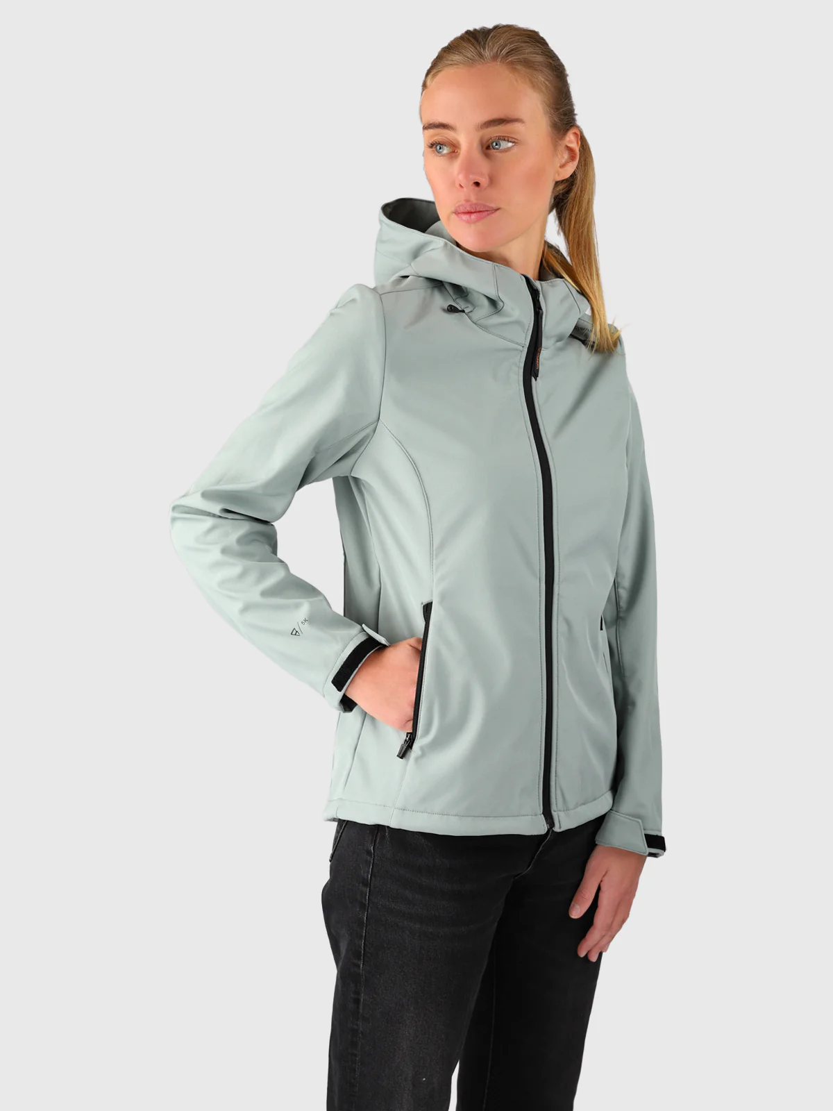Joos Women Softshell Jacket | Jet Grey - Image 3