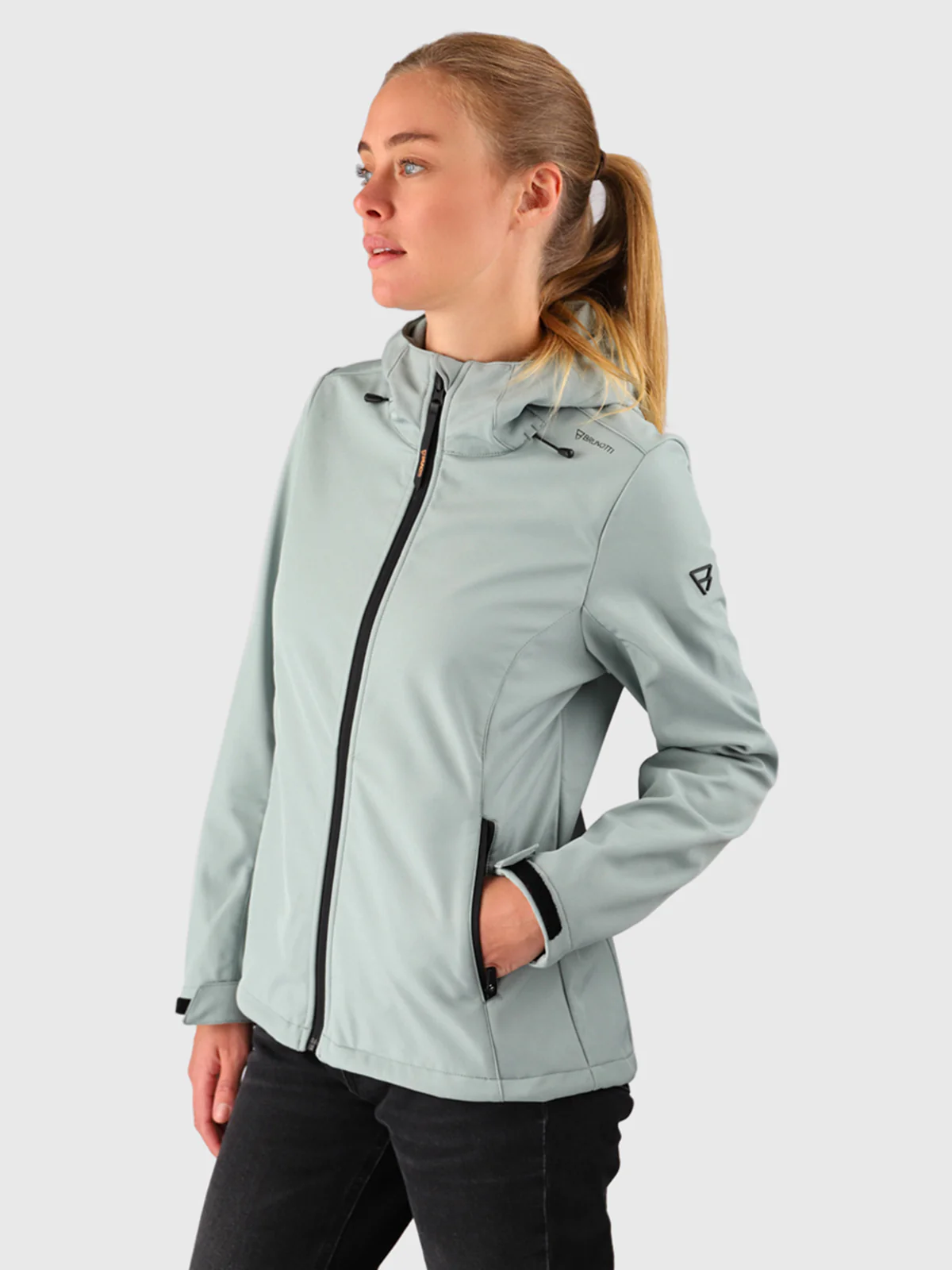 Joos Women Softshell Jacket | Jet Grey - Image 4