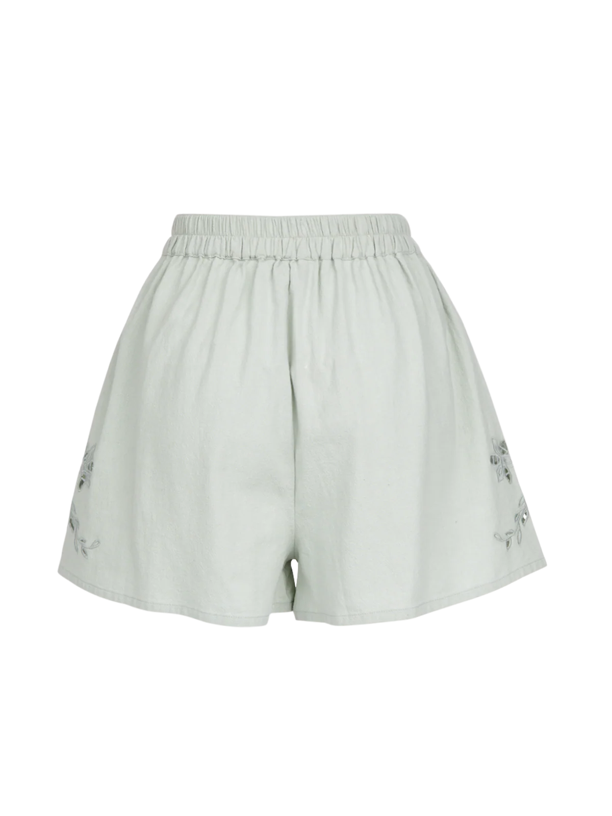 Julee Women Shorts | Aqua Grey - Image 8