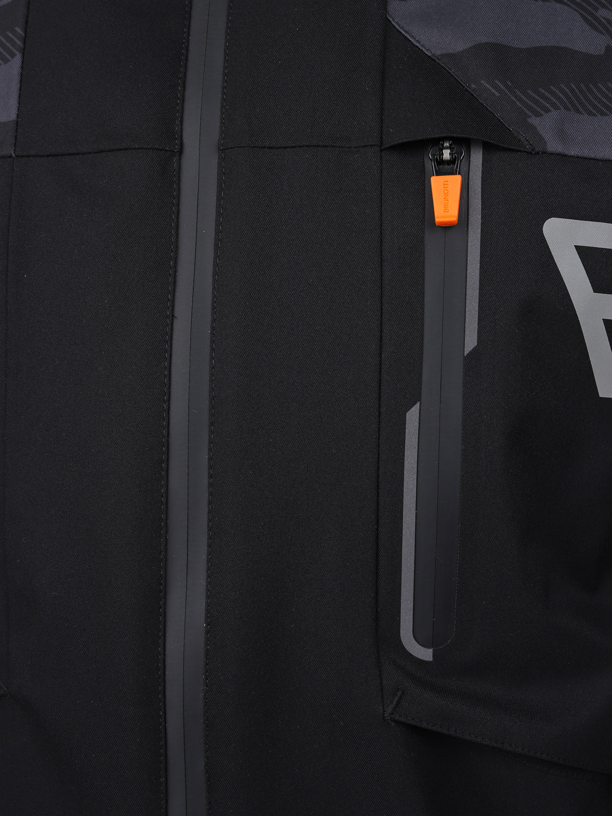 Kanisher Men Snow Jacket | Black - Image 11