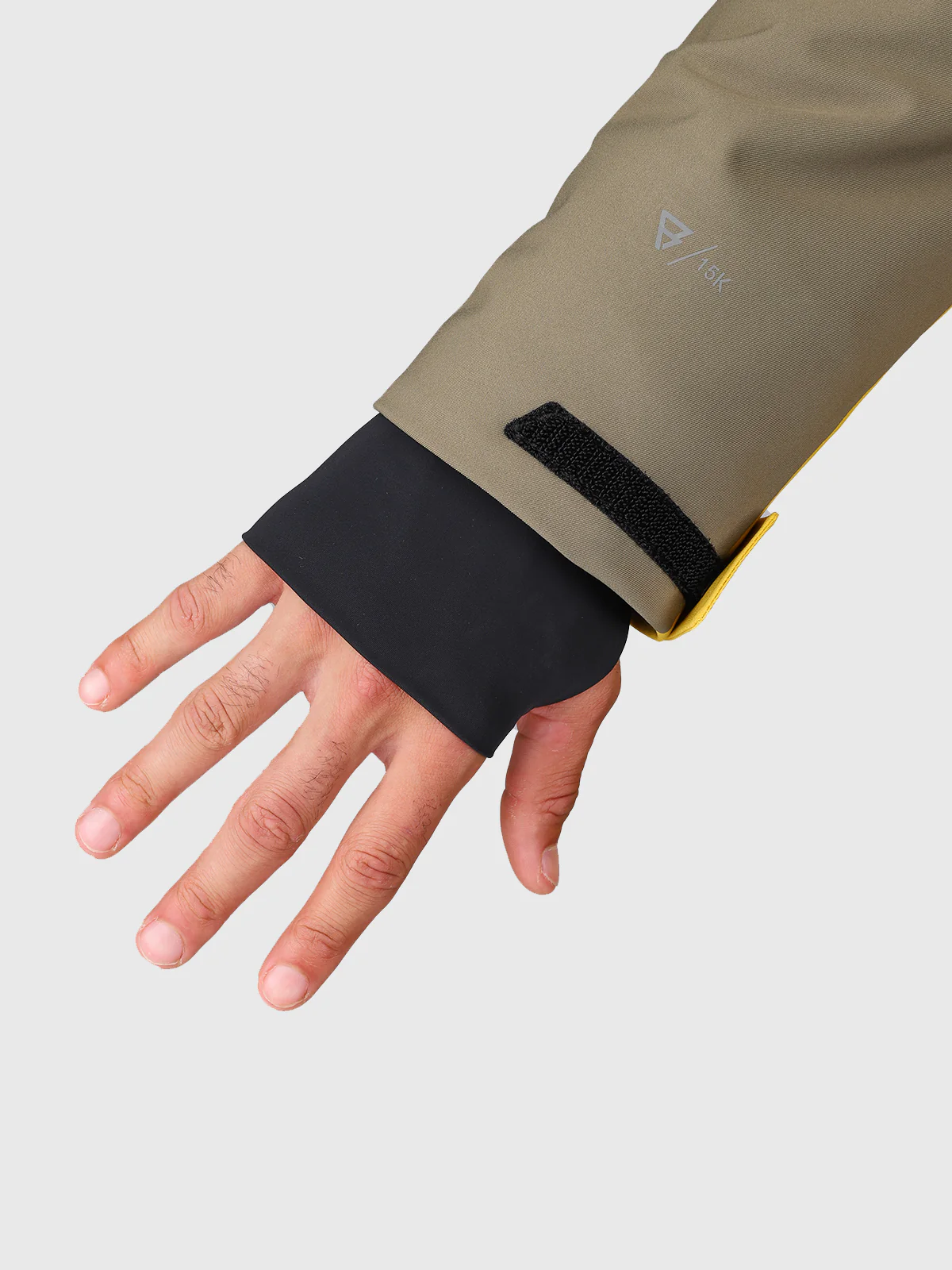 Kanisher Men Snow Jacket | Lemon Curry - Image 15
