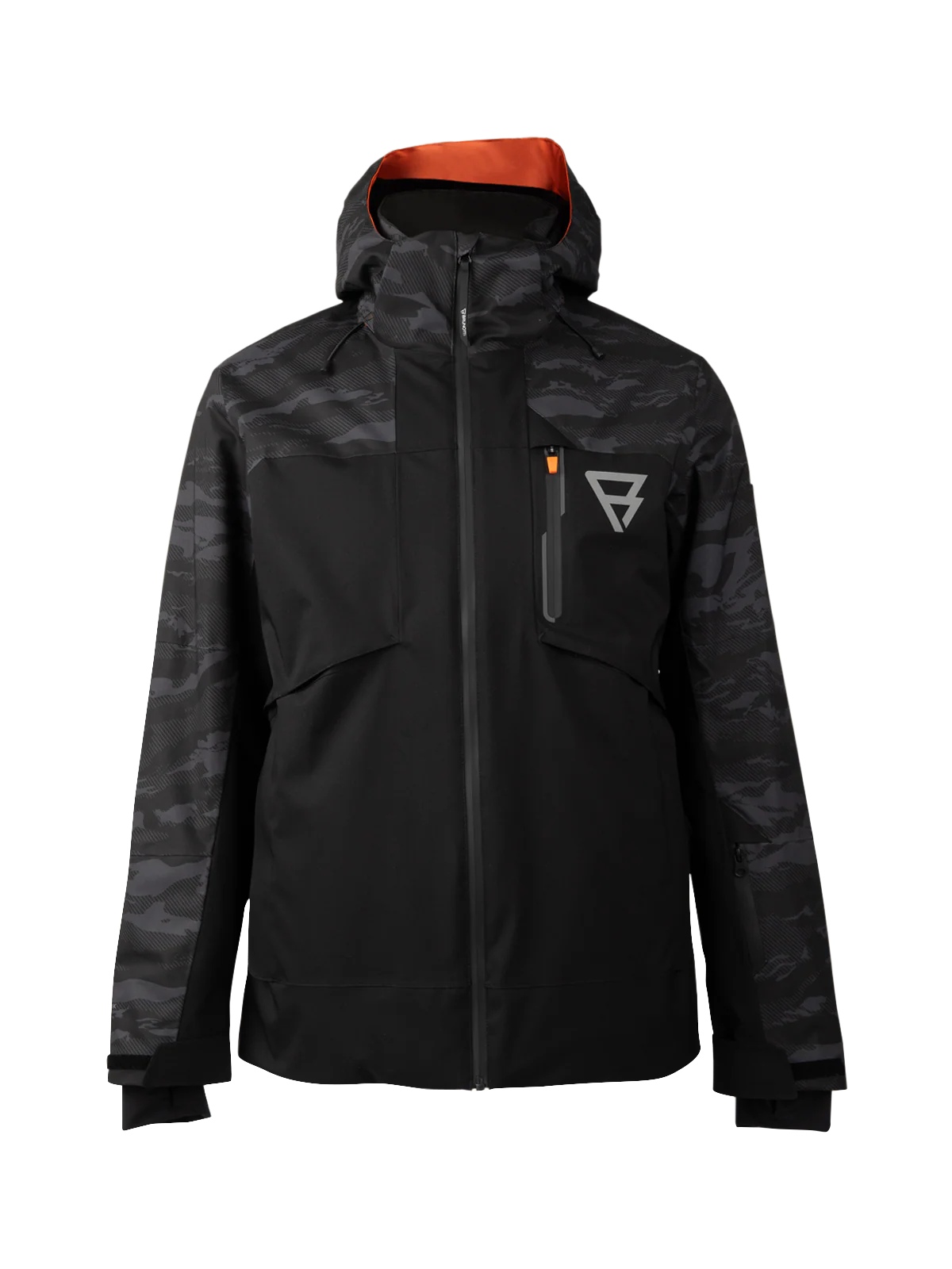 Kanisher Men Snow Jacket | Black - Image 7