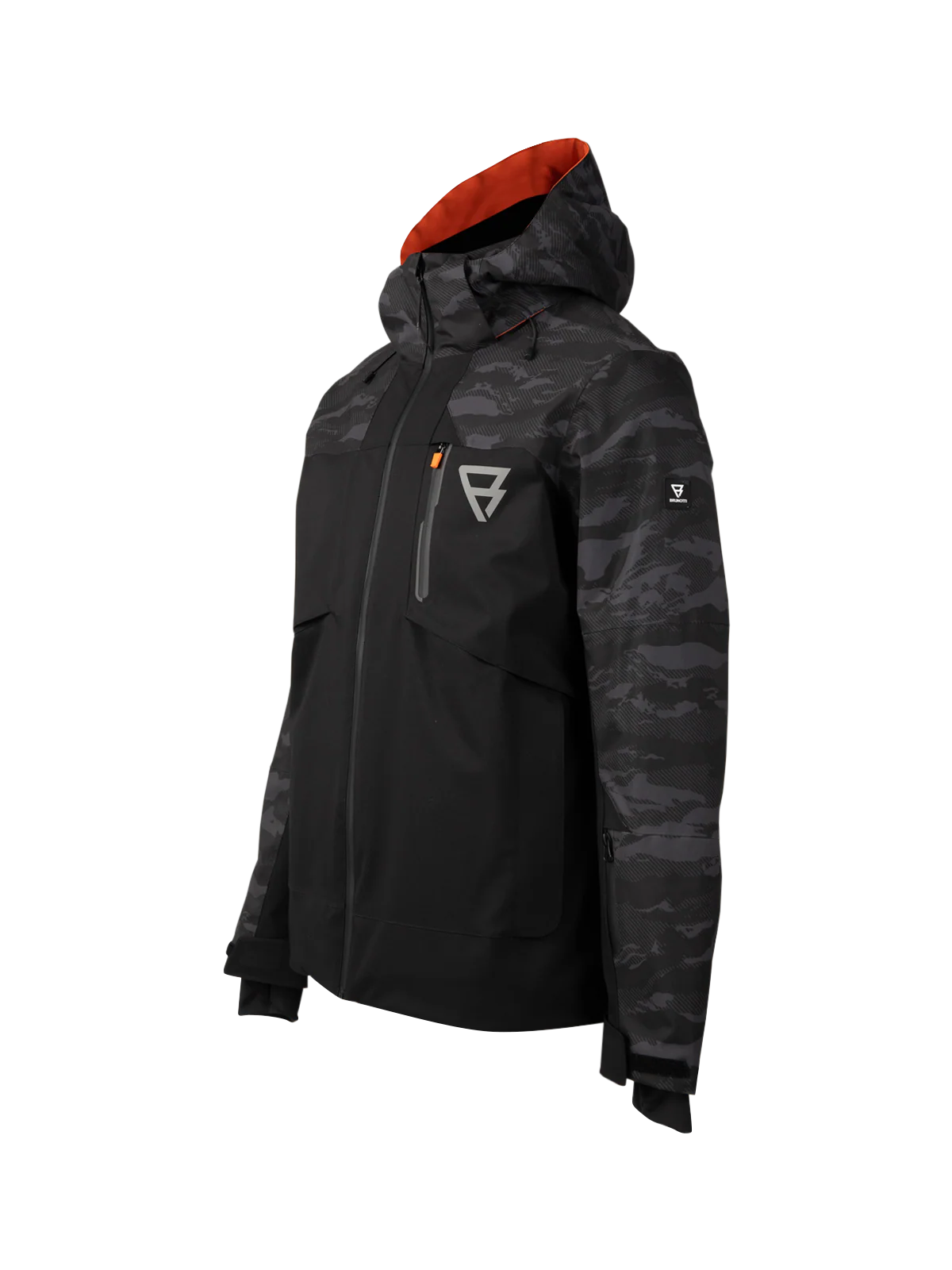 Kanisher Men Snow Jacket | Black - Image 9