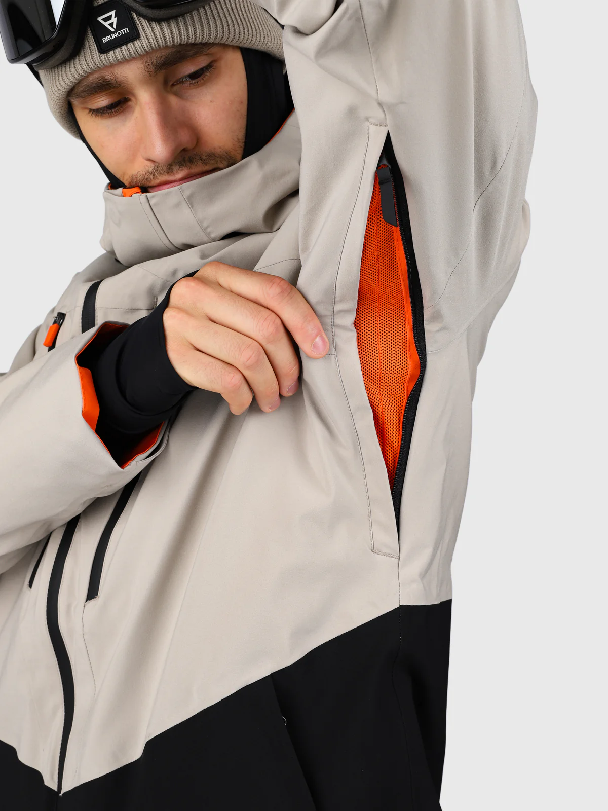 Kendron Men Snow Jacket | Fungi - Image 11
