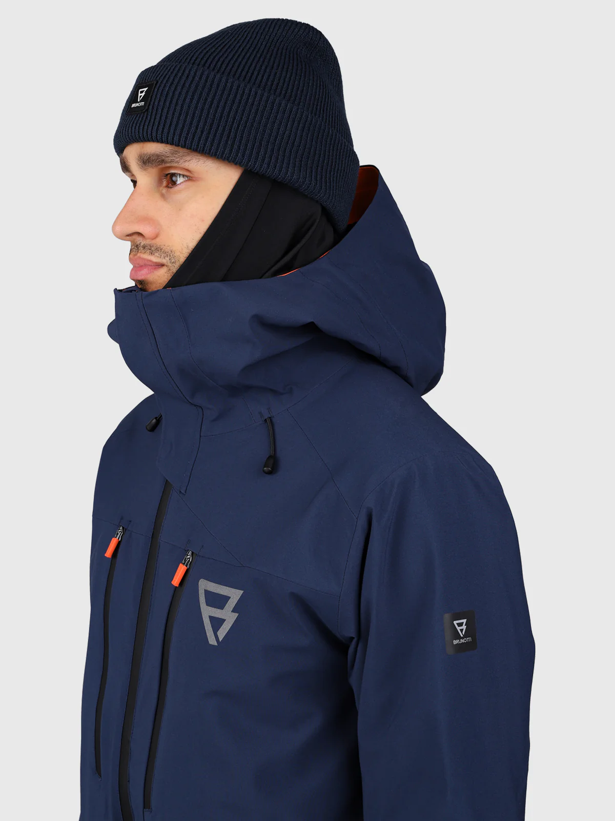 Kendron Men Snow Jacket | Indigo Blue - Image 12