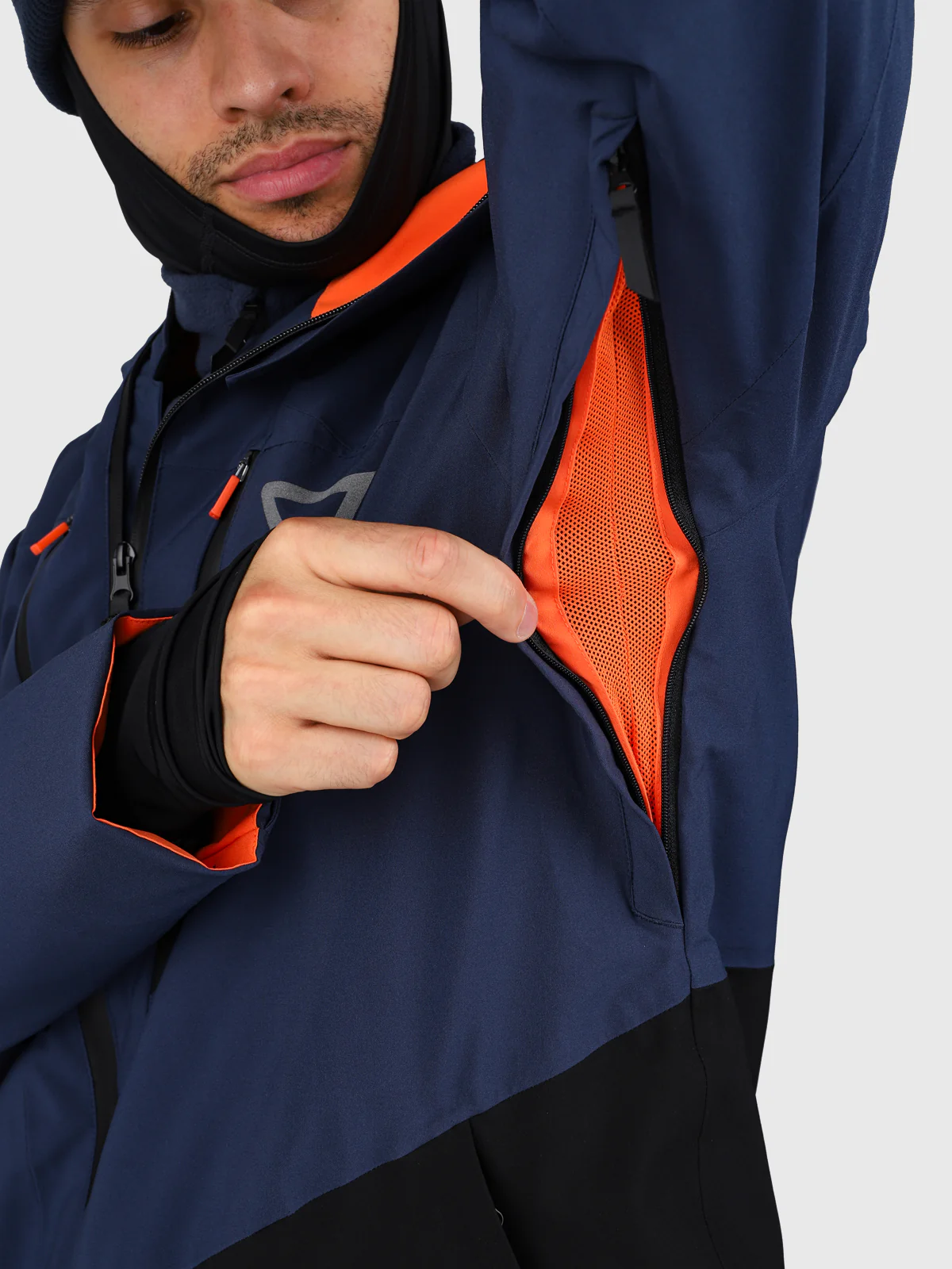 Kendron Men Snow Jacket | Indigo Blue - Image 13