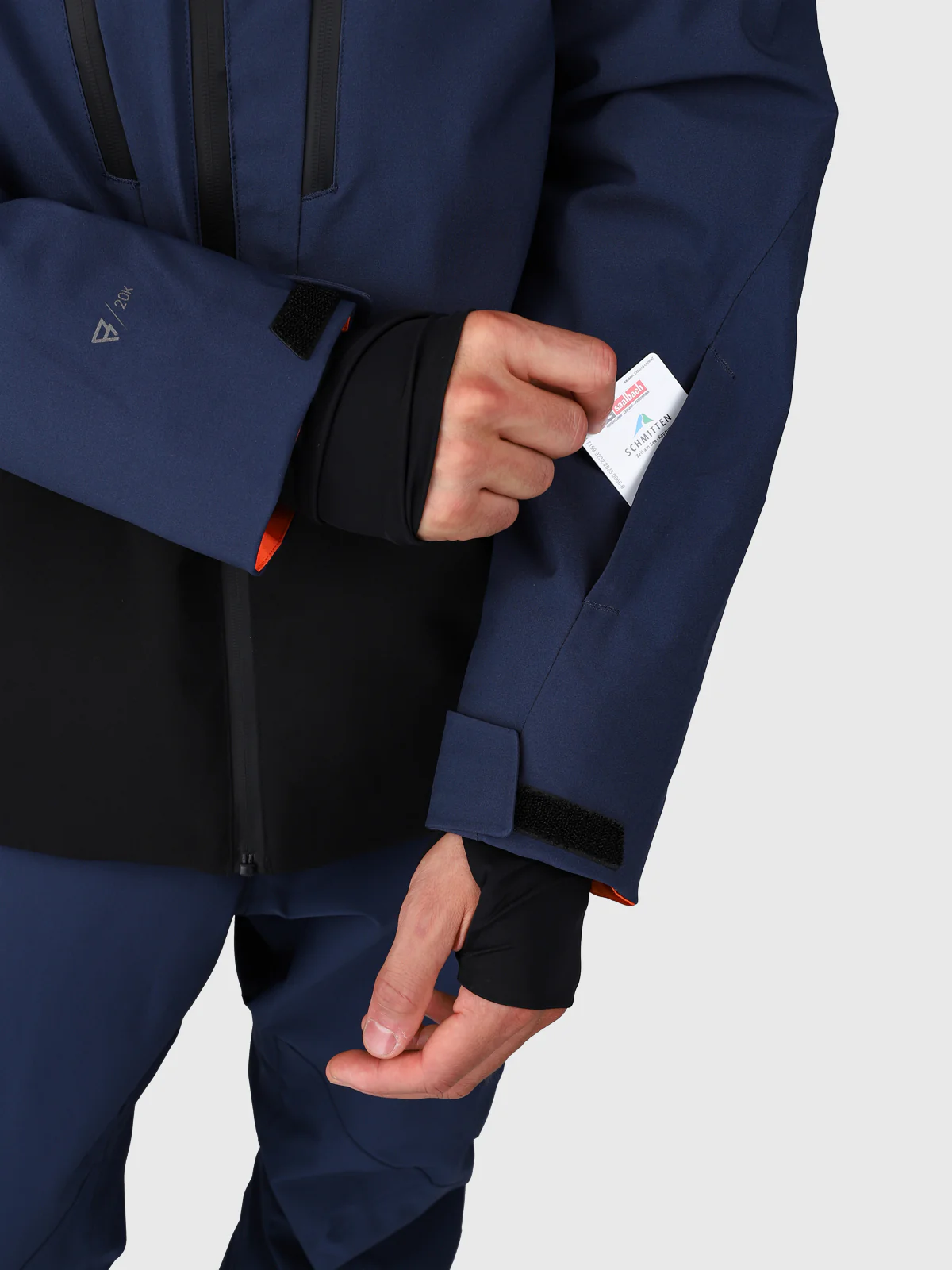 Kendron Men Snow Jacket | Indigo Blue - Image 17
