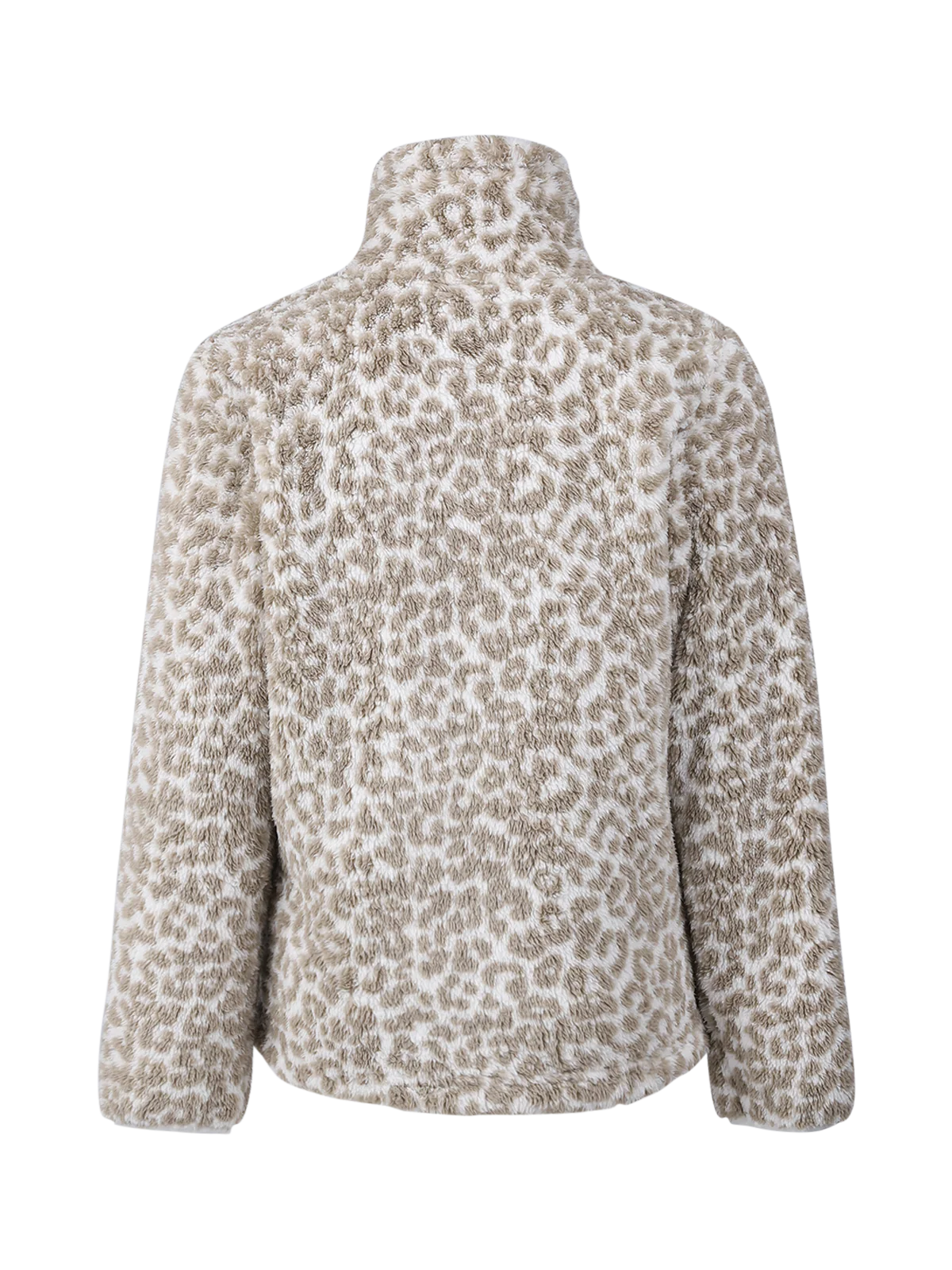 Kyoti-Print Girls Fleece | Leopard Snow - Image 8