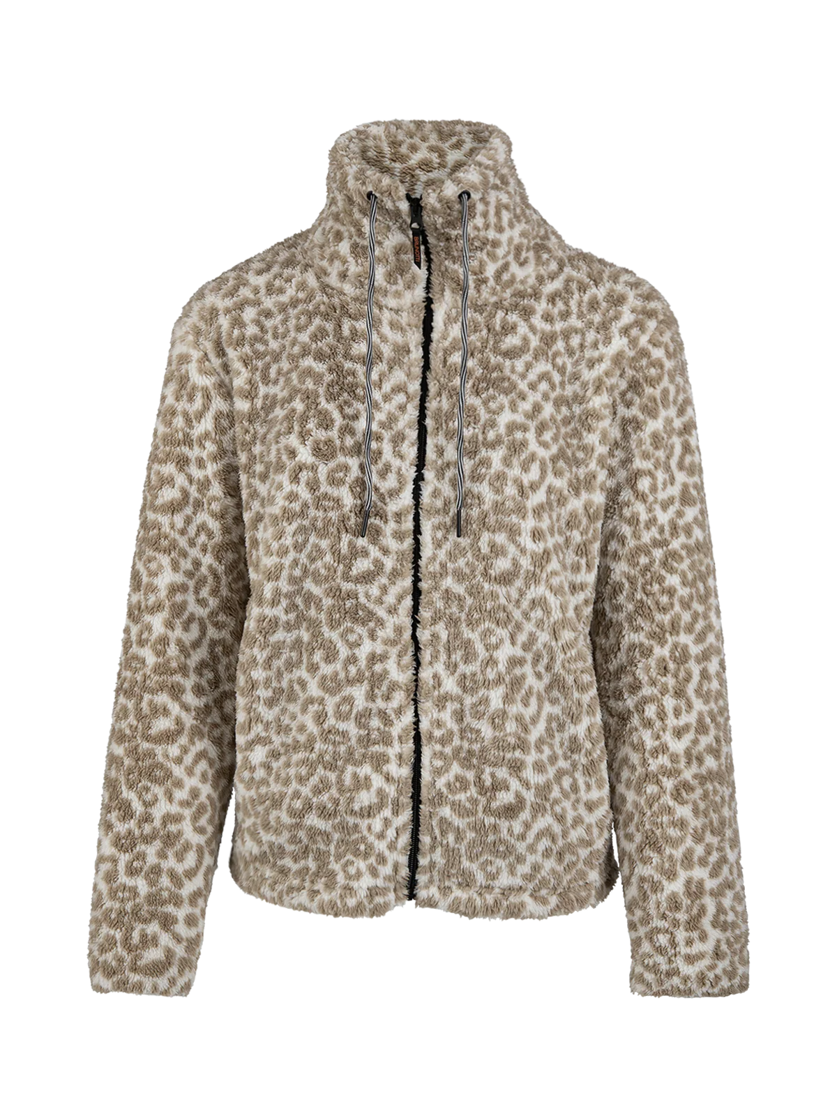 Kyoto-Print Women Fleece | Leopard Snow - Image 7