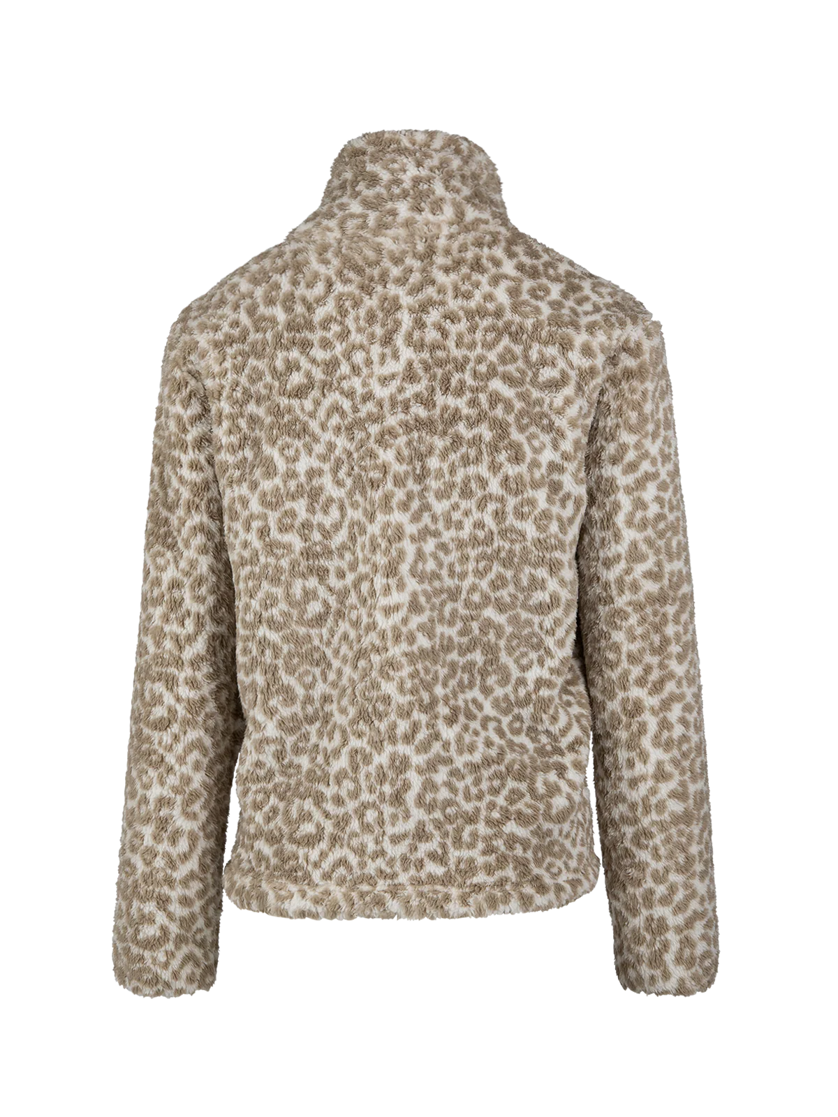 Kyoto-Print Women Fleece | Leopard Snow - Image 8