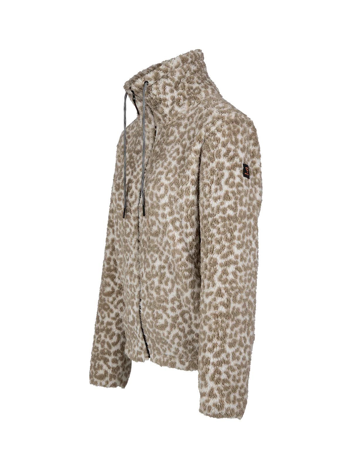 Kyoto-Print Women Fleece | Leopard Snow - Image 9