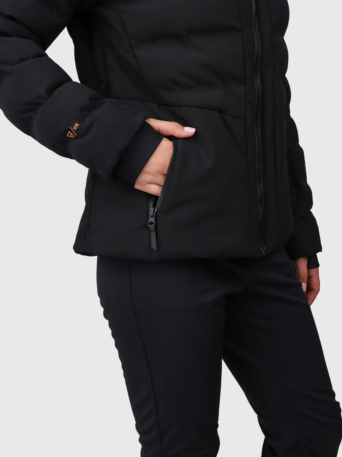 Lapista Women Snow Jacket | Black - Image 10