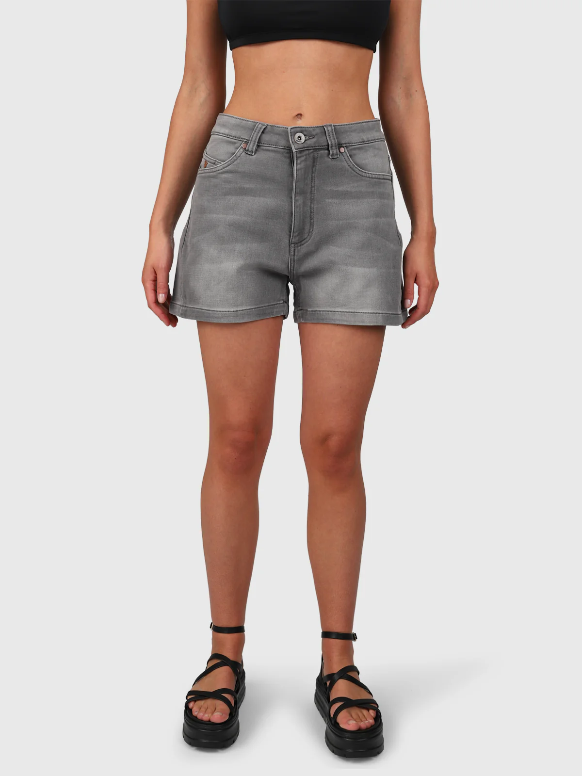 Larina Women Jog Jeans | Mouse - Image 3