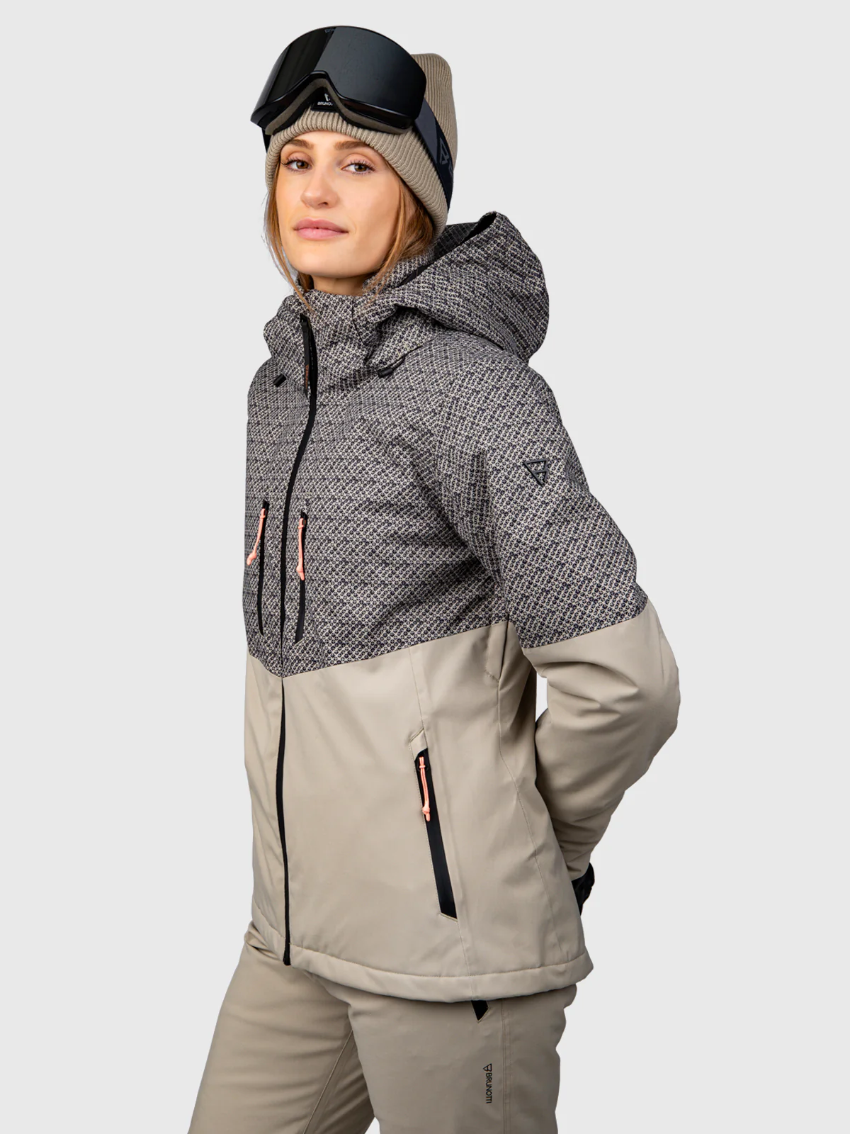 Latteas Women Snow Jacket | Fungi - Image 4
