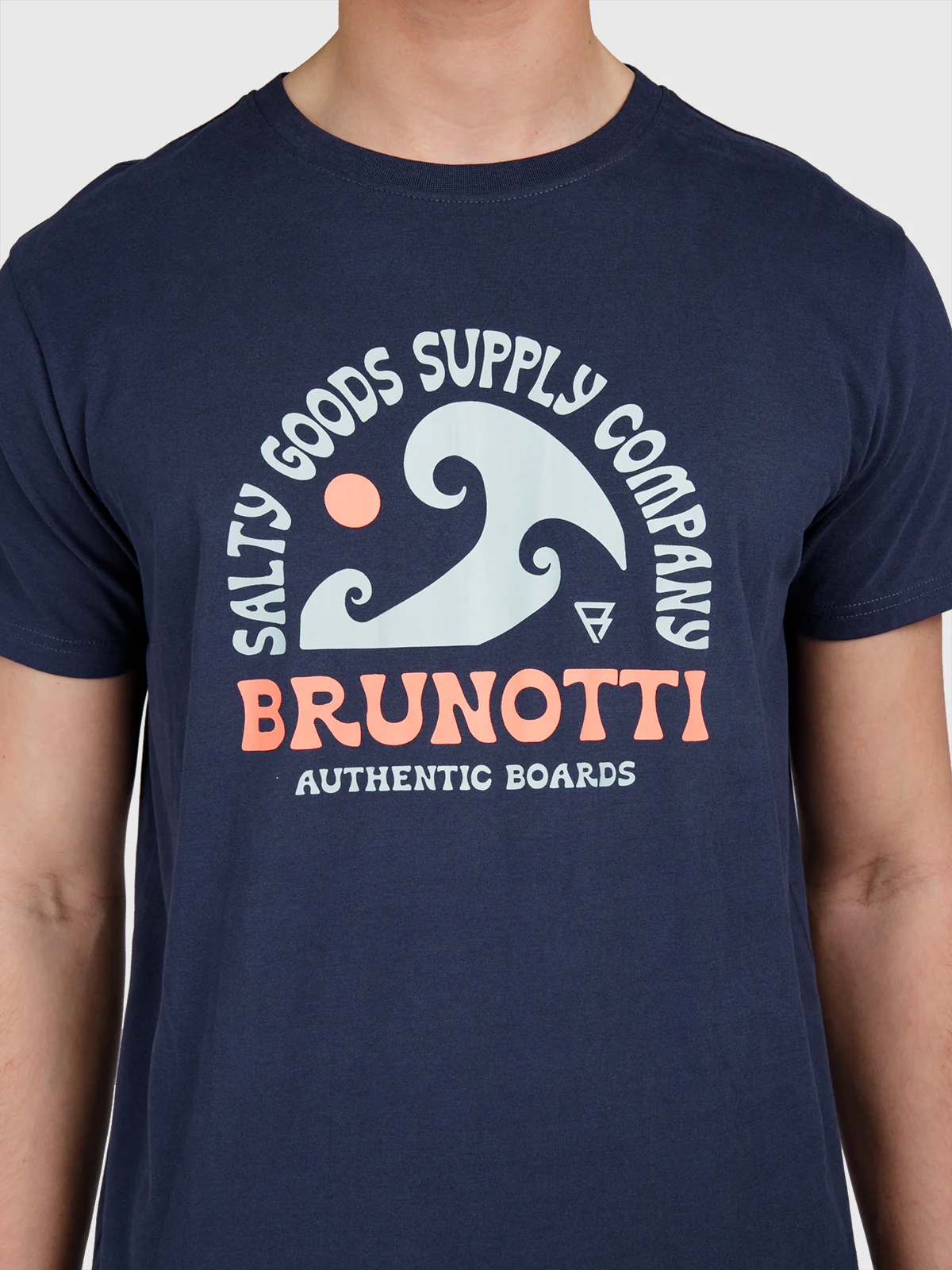 Leeway Men T-shirt | Indigo Blue - Image 6