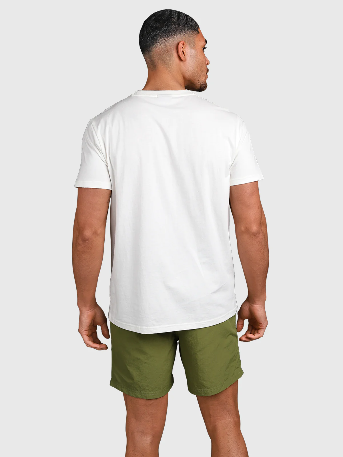 Leeway Men T-shirt | Cream - Image 2