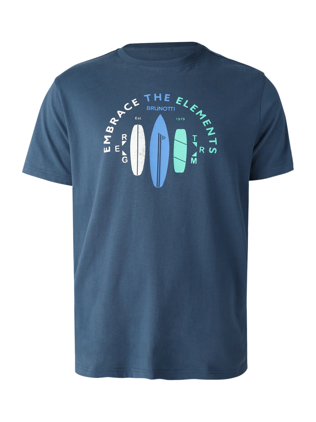 Leeway Men T-shirt | Night Blue - Image 7