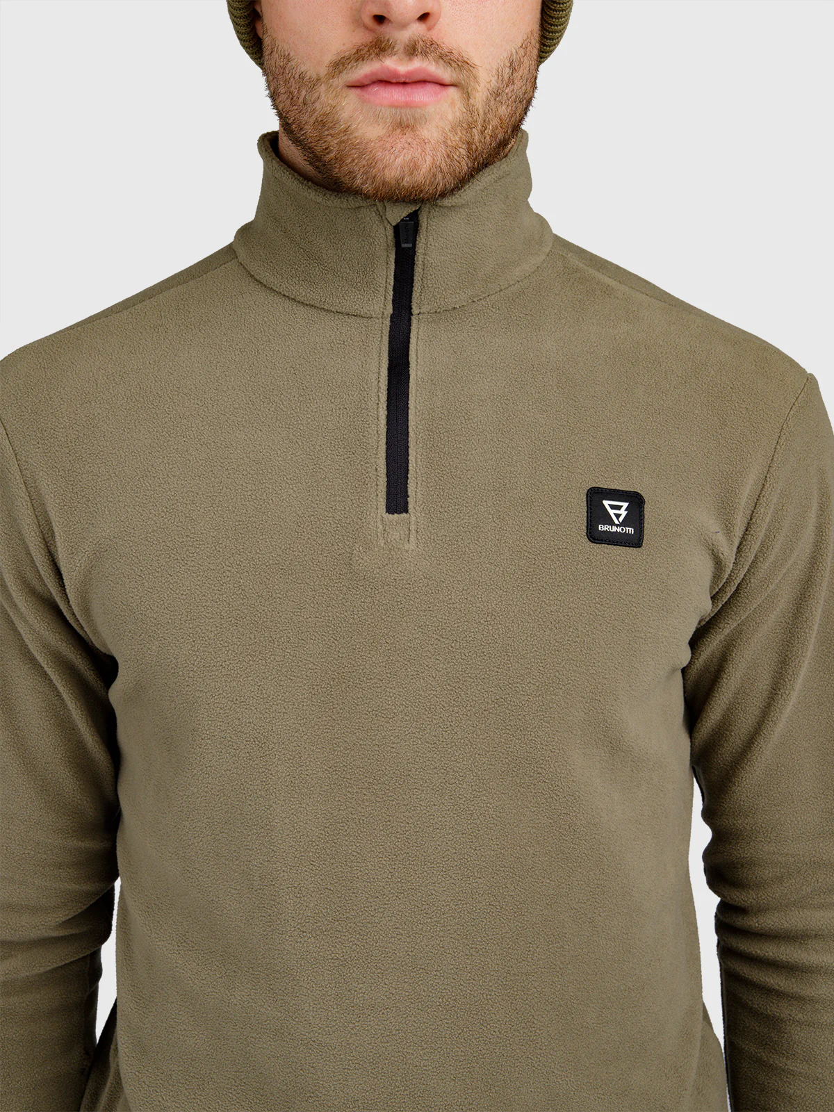 Lenno-R Men Fleece | Dusky Green - Image 6