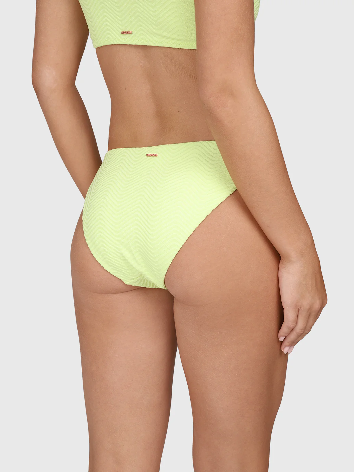 Lillio-Chevron Women Bikini | Daiquiri Green - Image 13