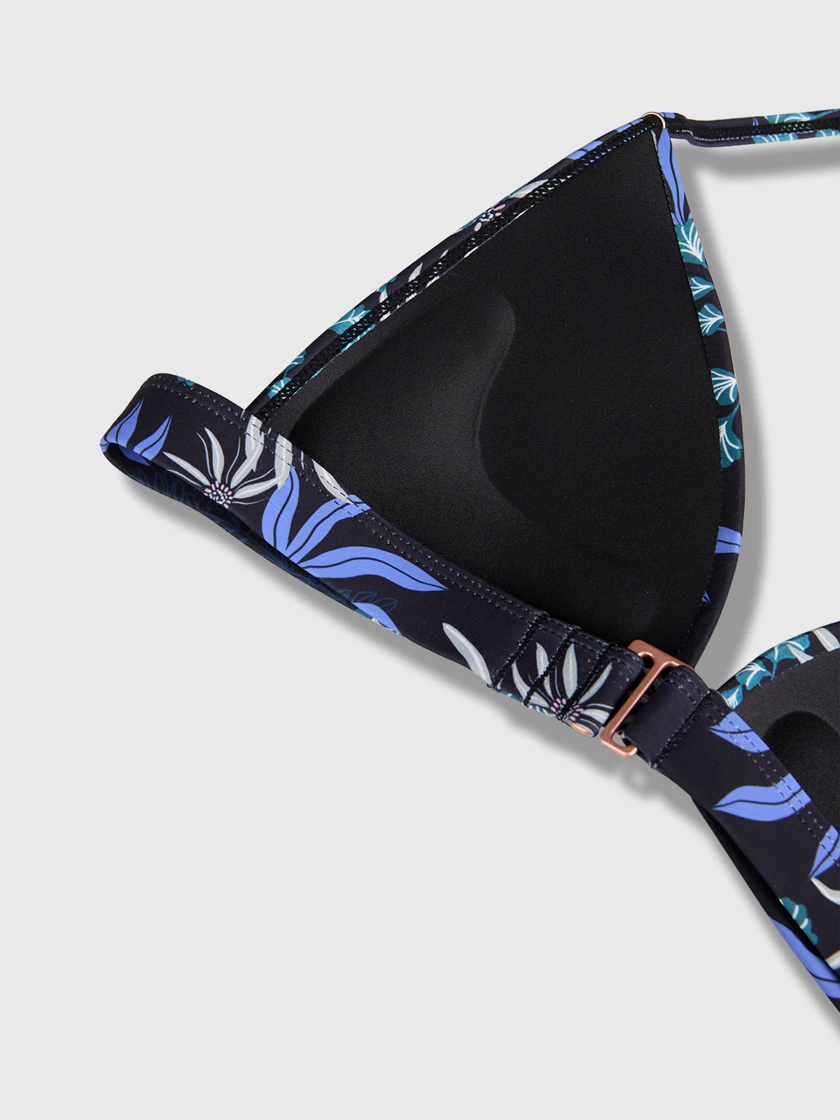 Lisselot-Print Women Bikini Top | Black - Image 10