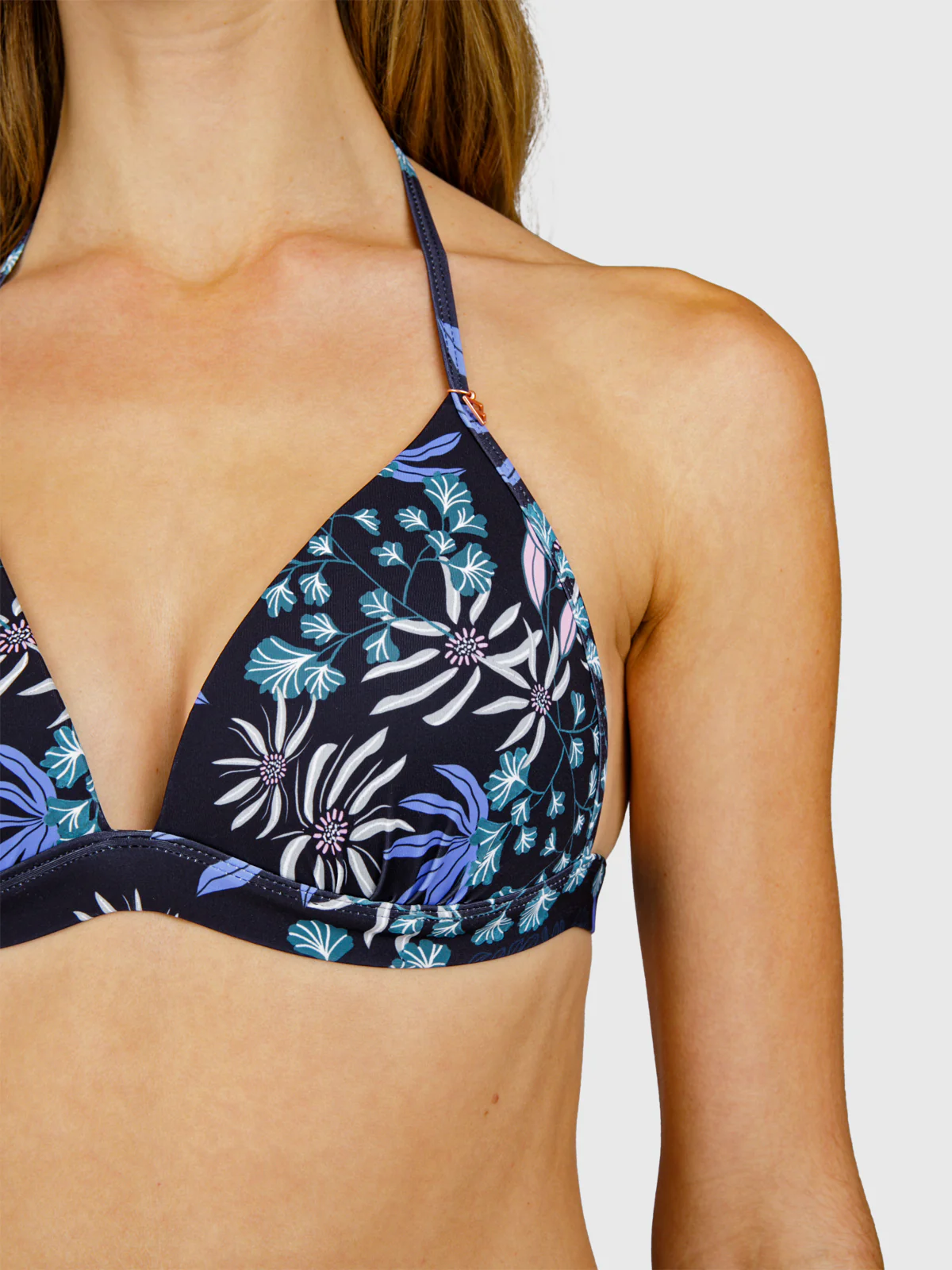 Lisselot-Print Women Bikini Top | Black - Image 11