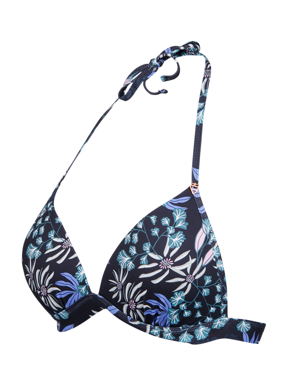 Lisselot-Print Women Bikini Top | Black - Image 9