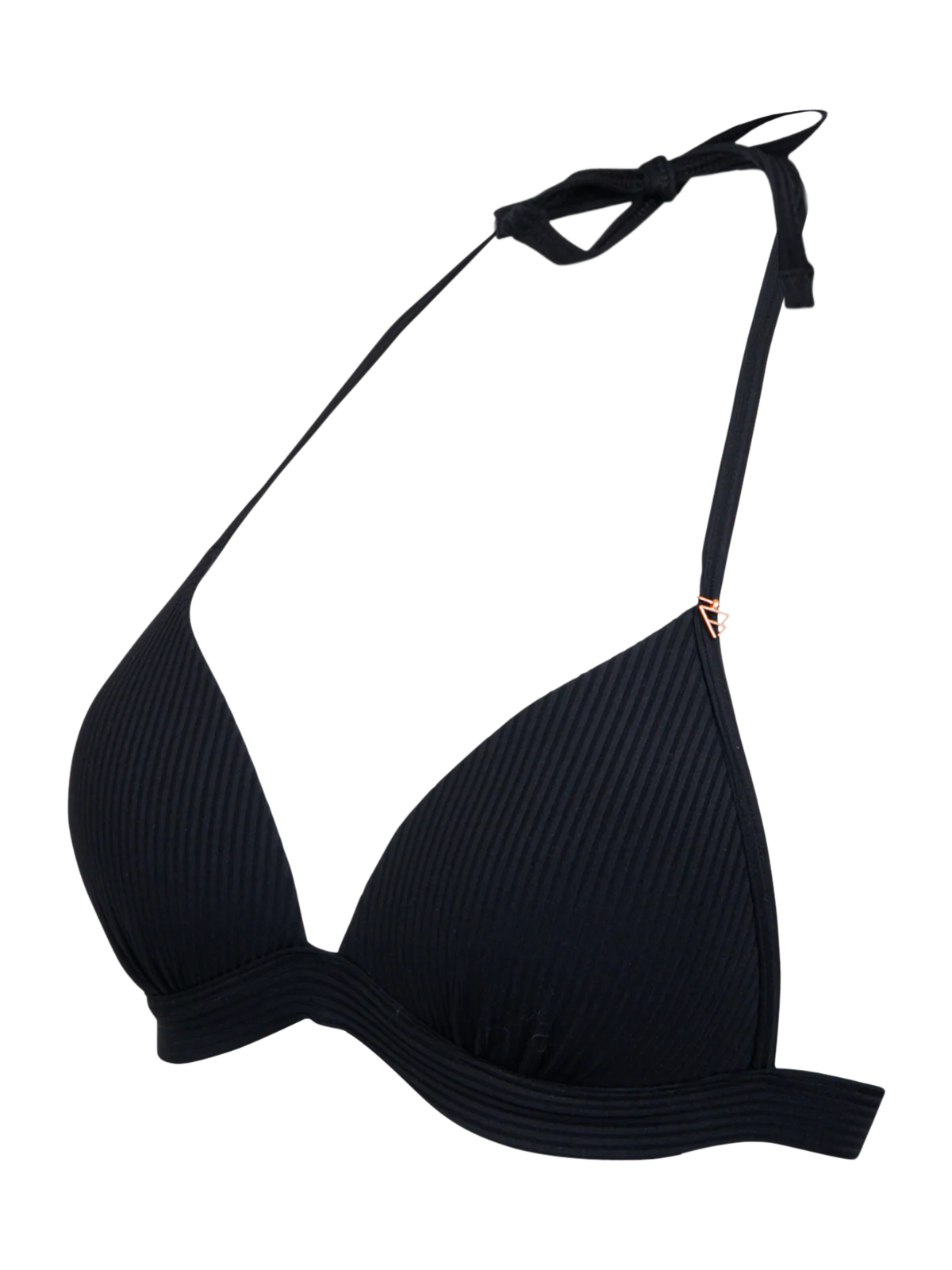 Lisselot-Rib Women Bikini Top | Black - Image 9