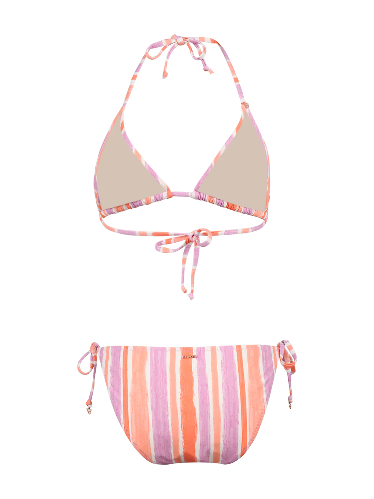 Lolly-Stripe Women Bikini | Snow - Image 10