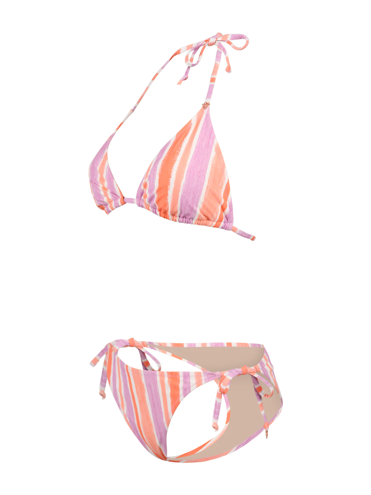 Lolly-Stripe Women Bikini | Snow - Image 11